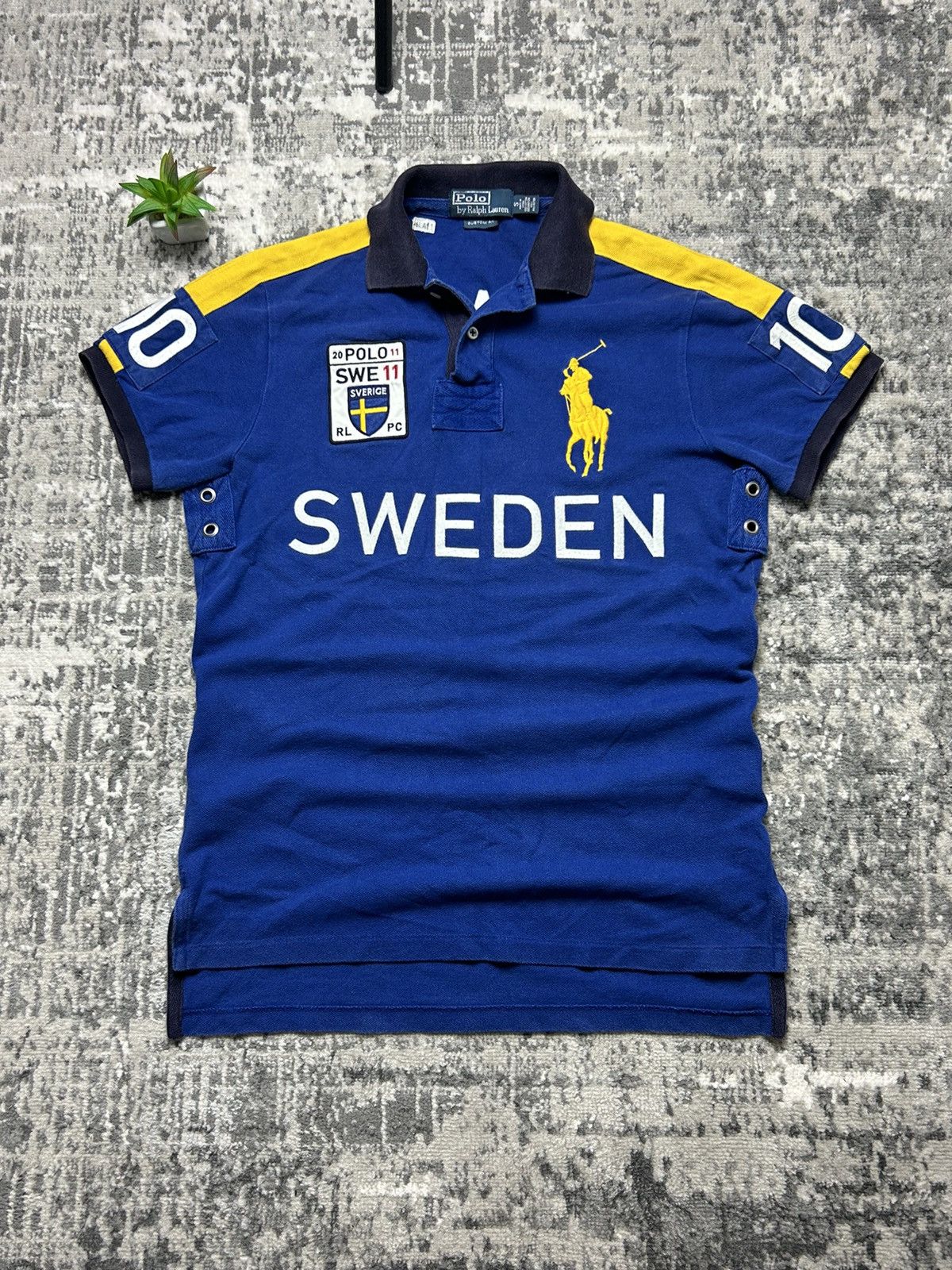 Green Ralph Lauren Polo, Chief Keef Polo Size L Length 25