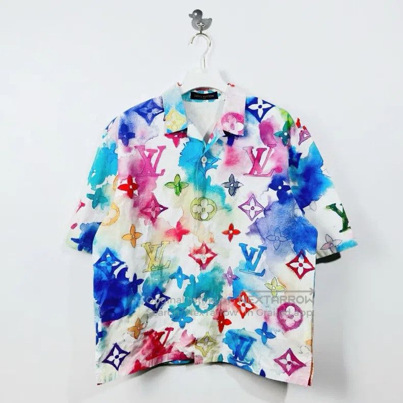 Louis Vuitton Louis Vuitton Ink and wash series presbyopia full printing Size US XXL / EU 58 / 5 - 1 Thumbnail