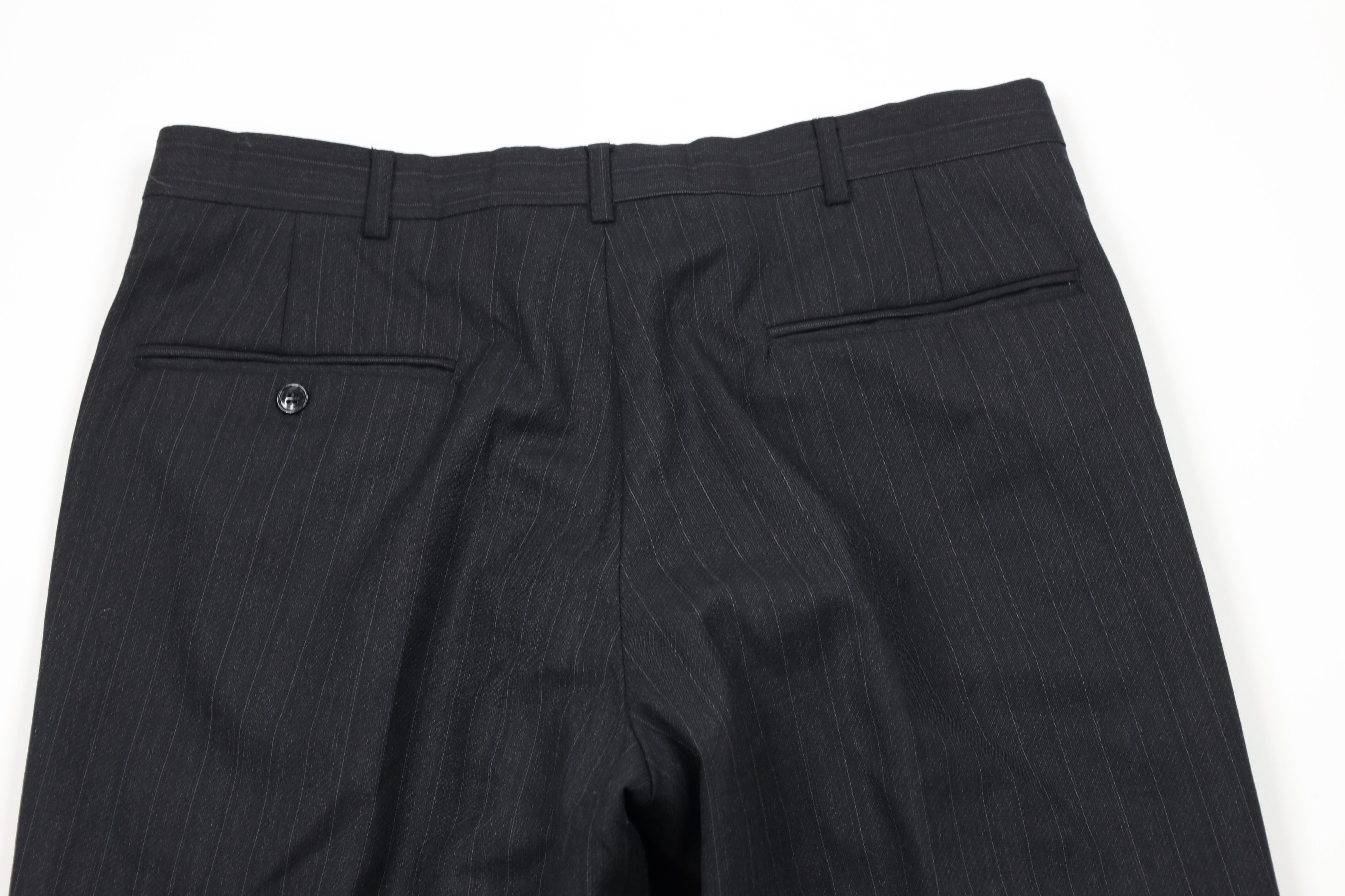 Vintage Vintage 70s Streetwear Pleated Cuffed Wide Leg Chino Pants Size US 32 / EU 48 - 11 Thumbnail