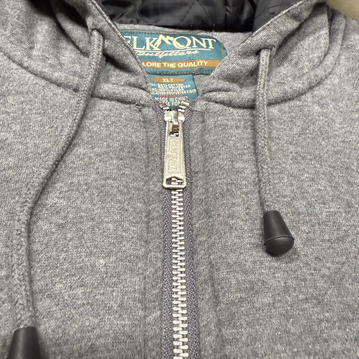 Vintage Vintage Elkmont Quilted Zip Hoodie Workwear Jacket XL Tall Size US XL / EU 56 / 4 - 4 Thumbnail