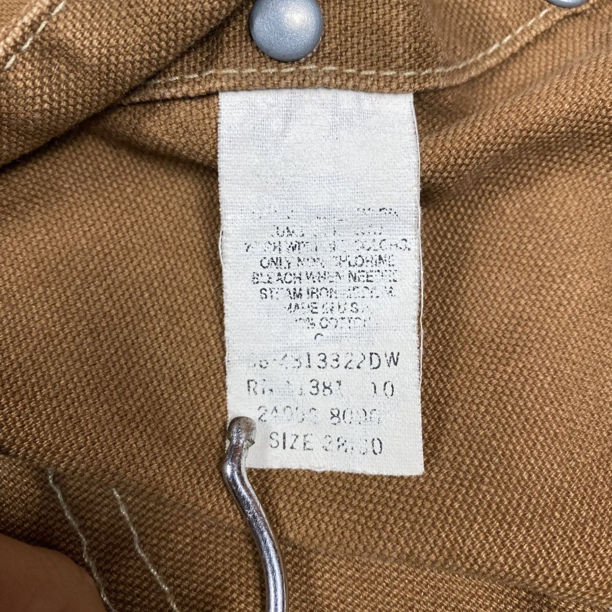 RRL Ralph Lauren Double RRL Ralph Lauren Carpenter Duck Canvas Work Pants Size US 32 / EU 48 - 10 Thumbnail