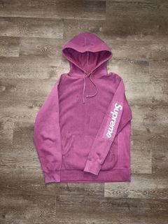 Pink Supreme Hoodie Grailed