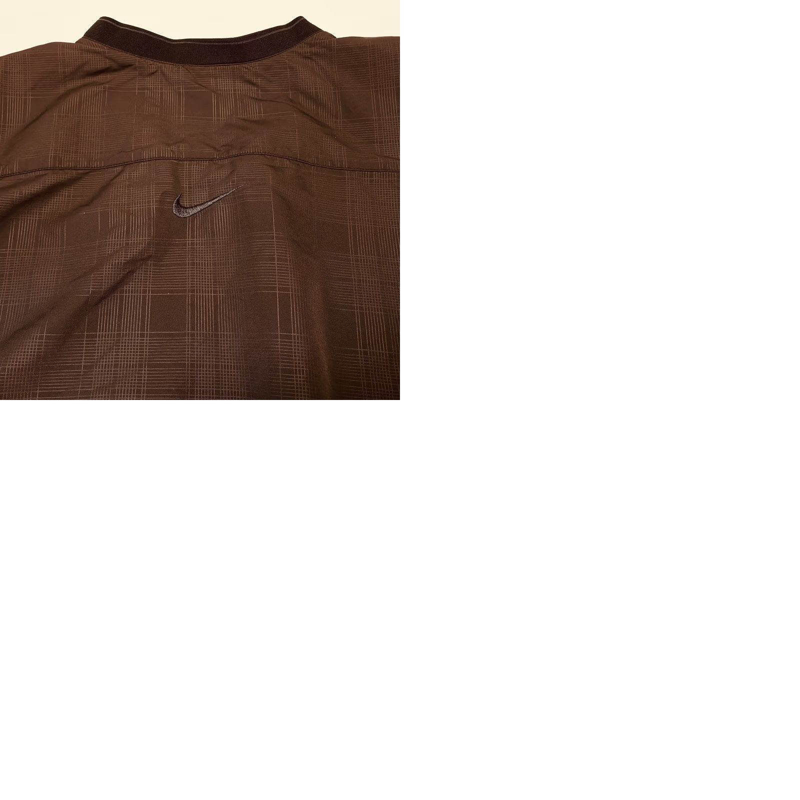 Nike Nike Golf Classic 416280-010 Mens Large Black Long Sleeve Windbreaker Pullover Size US L / EU 52-54 / 3 - 9 Thumbnail