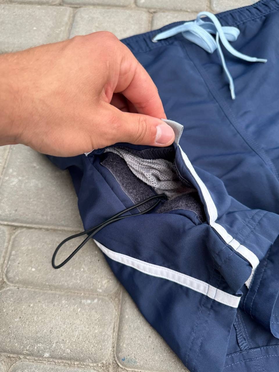 Nike Vintage Shorts Nike Swoosh Y2K Size US 32 / EU 48 - 3 Thumbnail