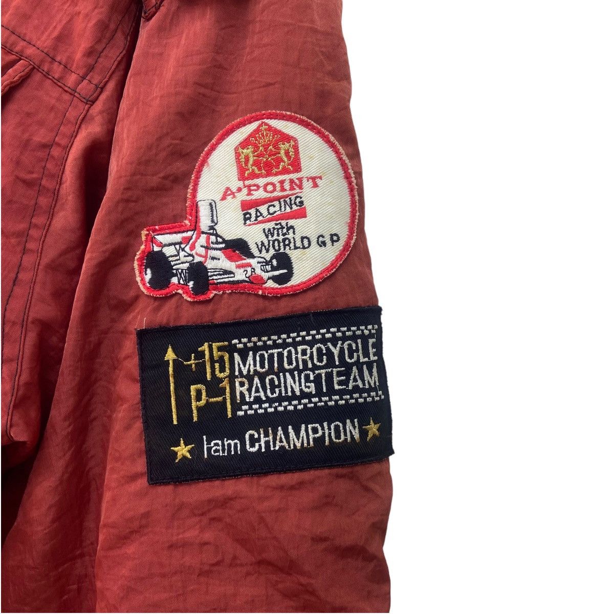 Vintage Vtg Alon Point Motorcycle Racing Team World Grand Prix Size US M / EU 48-50 / 2 - 5 Thumbnail