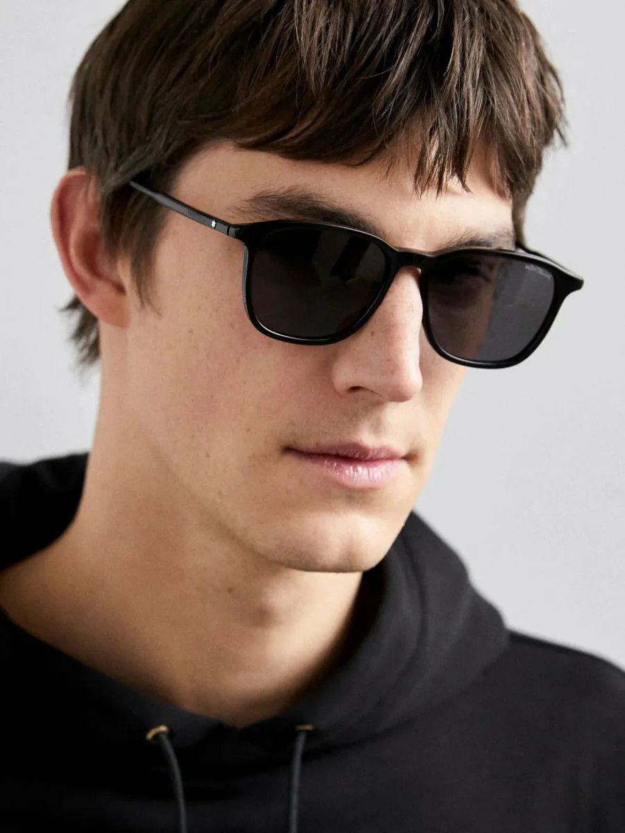 Montblanc NEW Mont blanc MB0325S-001 Sunglasses(MB0325S-002-FR) Size ONE SIZE - 1 Thumbnail