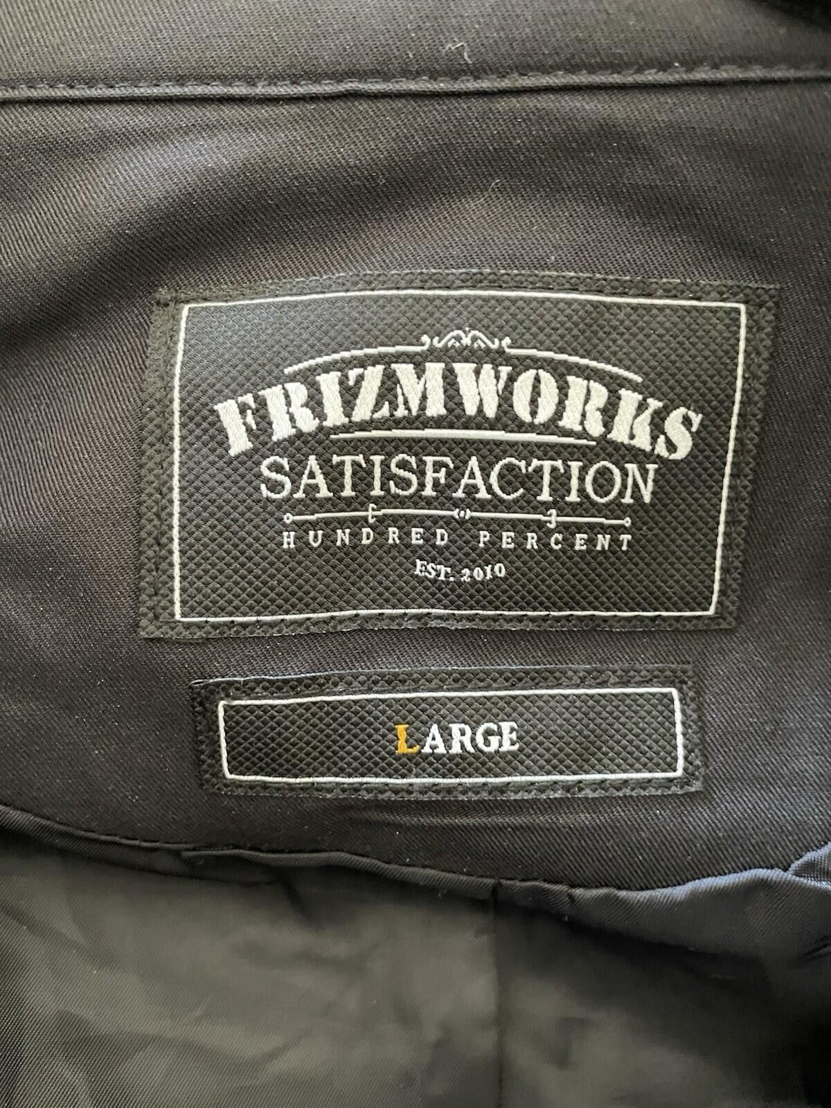 FrizmWORKS Frizmworks Korea Solar Twill Balmacaan Half Jacket Navy L Size US L / EU 52-54 / 3 - 3 Thumbnail