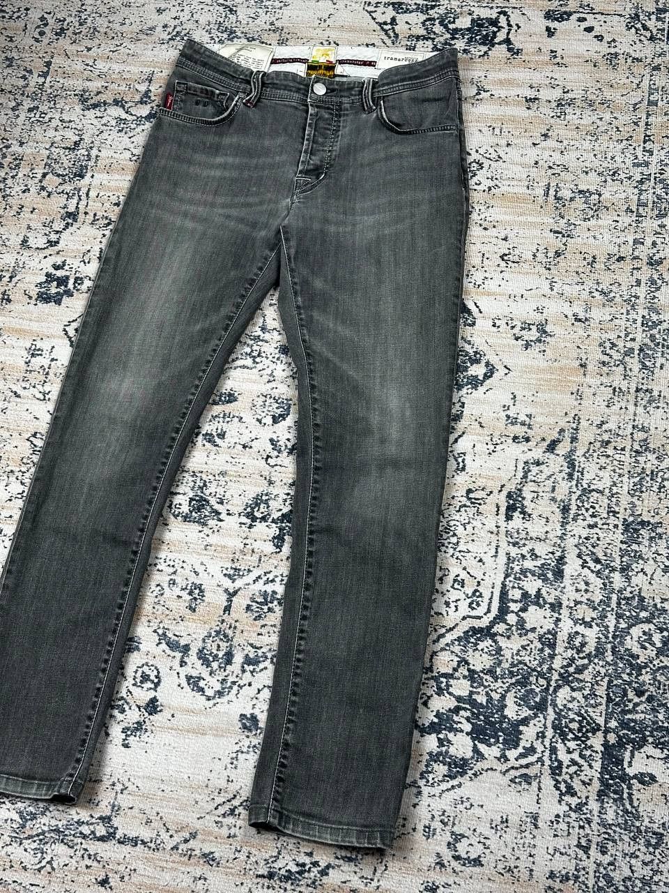 Other RRP250$ Sartoria Tramarossa 1967 Luxury Grey Italian Denim Size US 30 / EU 46 - 2 Thumbnail