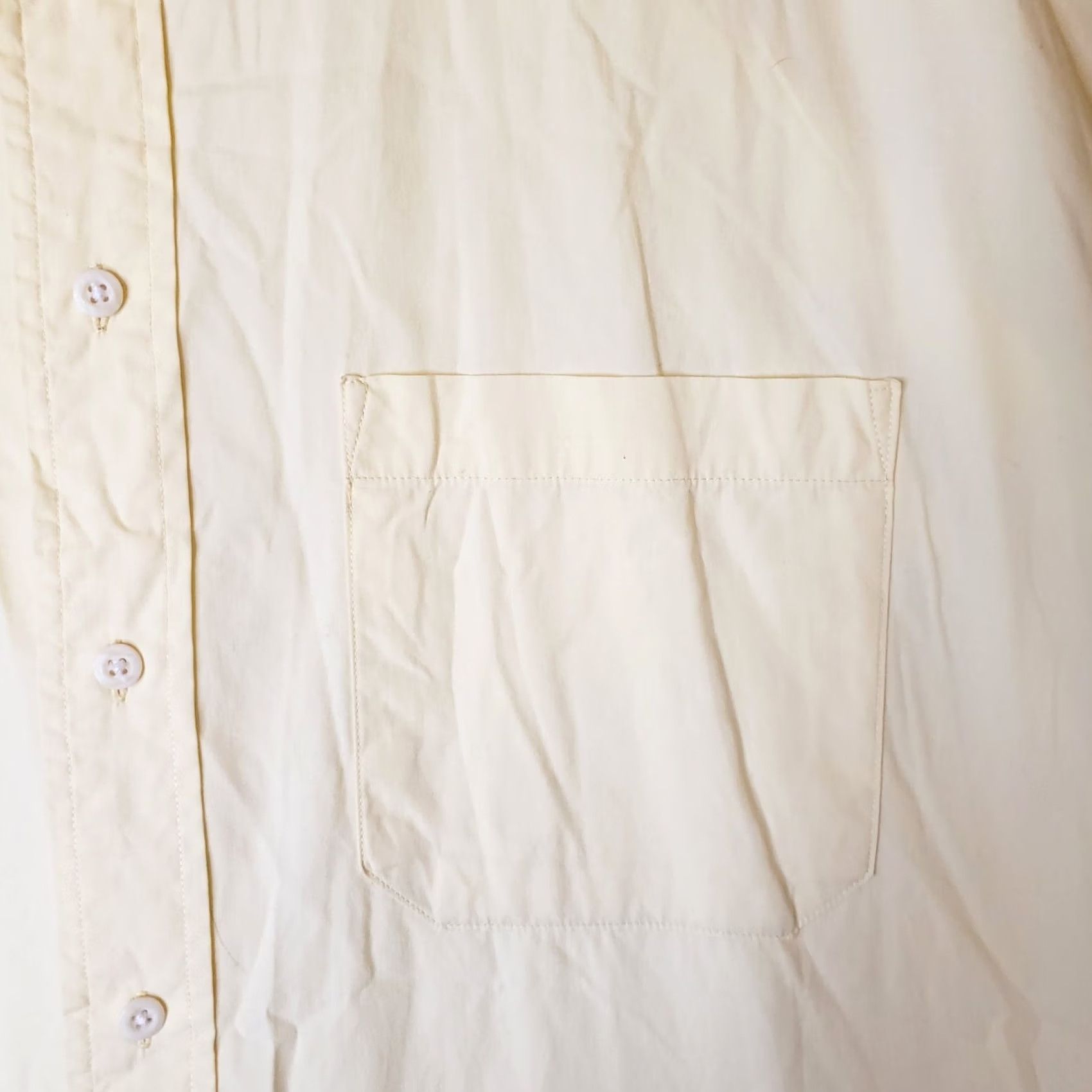 Pendleton Pendleton Shirt Men's XL Yellow Short Sleeve Button-Up 100% Cotton Chambray Fashionable Casual Business Classic Vintage-None Size US XL / EU 56 / 4 - 4 Thumbnail