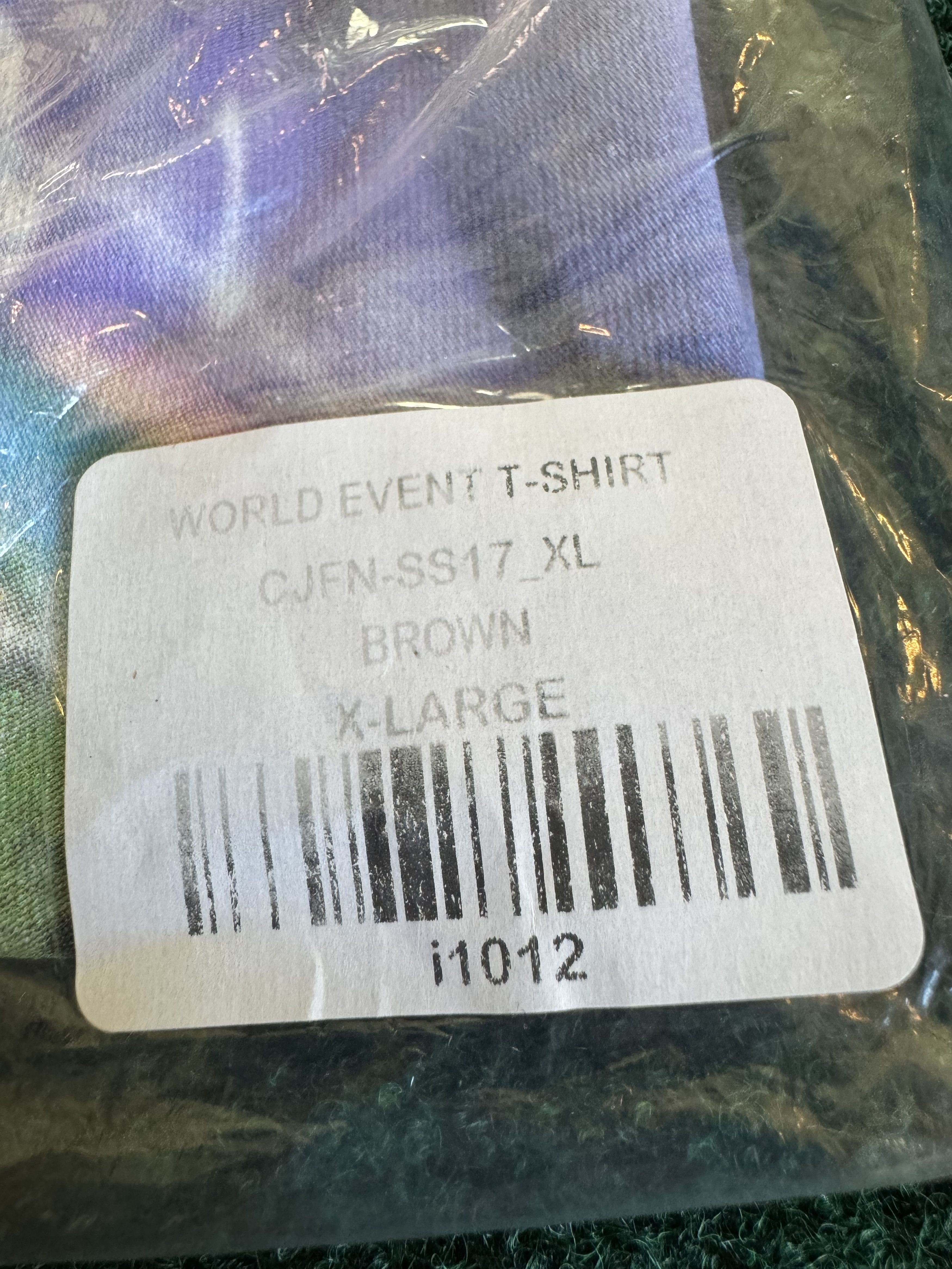 Travis Scott Travis Scott World Event T-Shirt “Brown” Size US XL / EU 56 / 4 - 3 Thumbnail