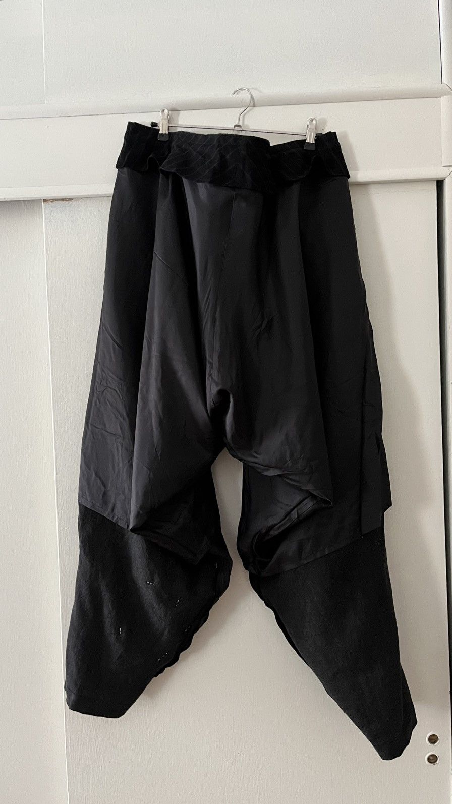Yohji Yamamoto Yohji Yamamoto inseam drape drawstring pants Size US 32 / EU 48 - 9 Thumbnail