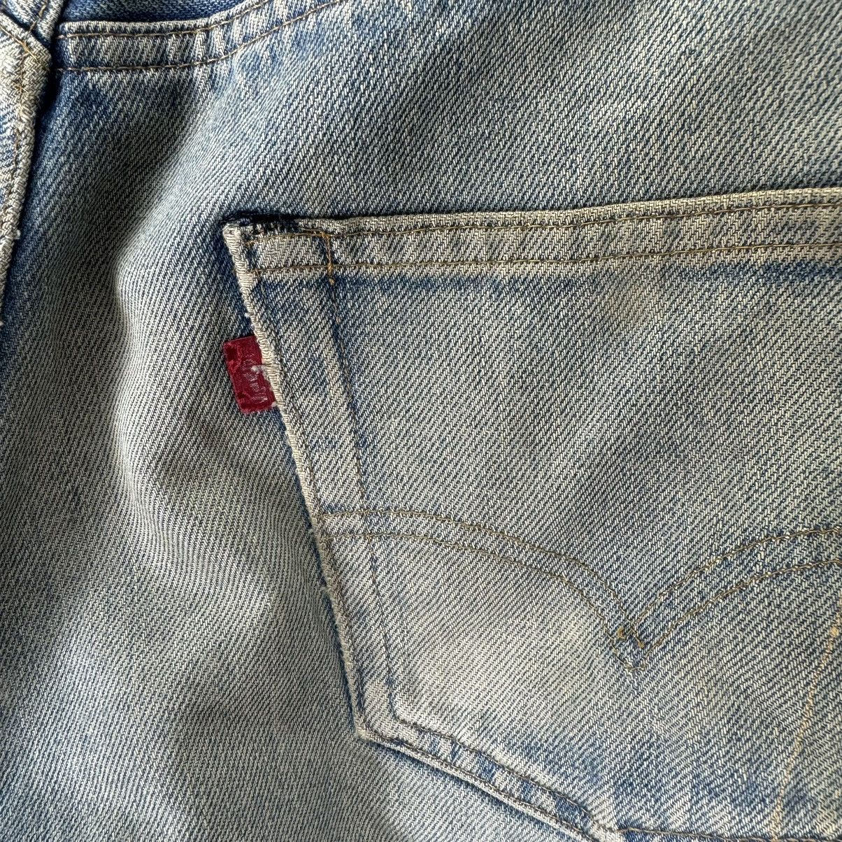 Levi's ☀️80s LEVI’S 501 RINDEN 524 PATCHWORK DENIM JEANS PANTS Size US 34 / EU 50 - 14 Thumbnail