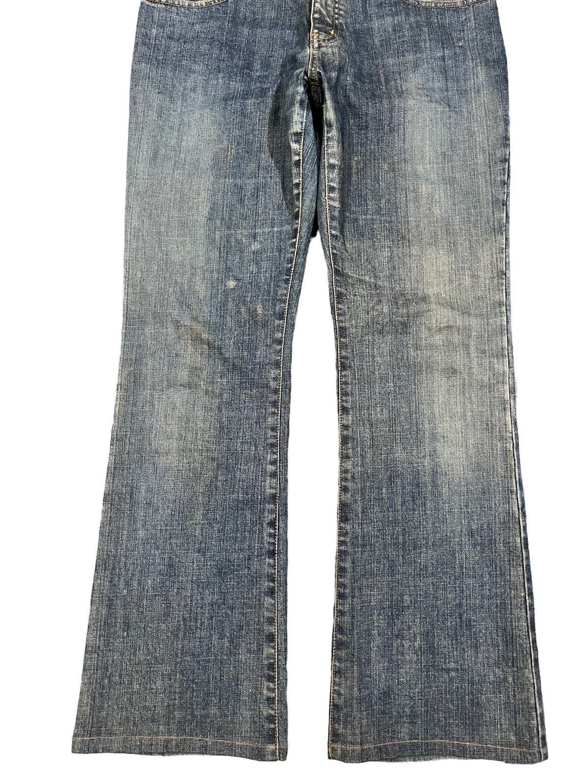 Uniqlo Vintage Uniqlo Flare Denim Size US 31 - 3 Thumbnail