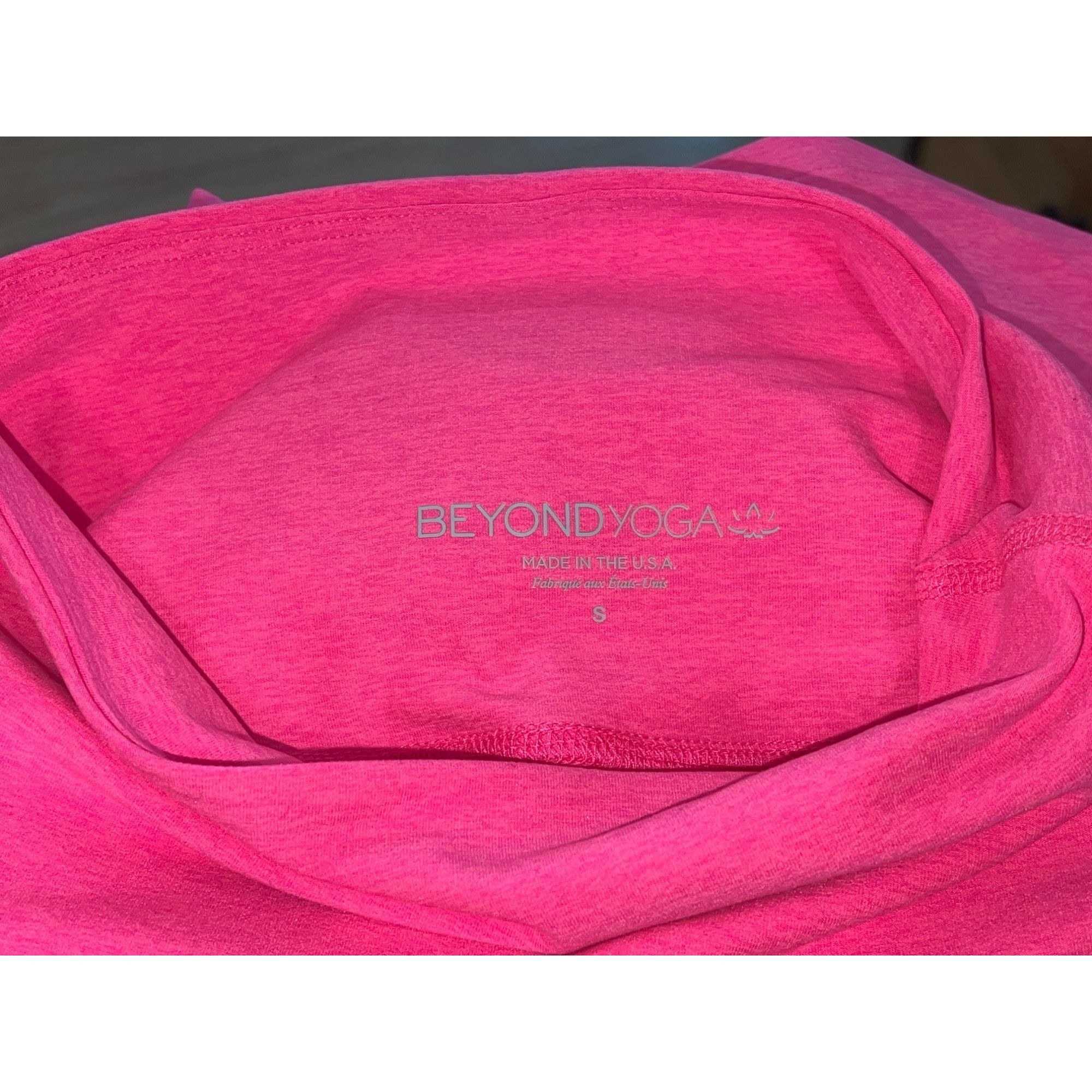 Beyond Yoga Beyond Yoga Womens High-Waist Biker Shorts S Pink Elph Stret Size 26" / US 2 / IT 38 - 4 Thumbnail