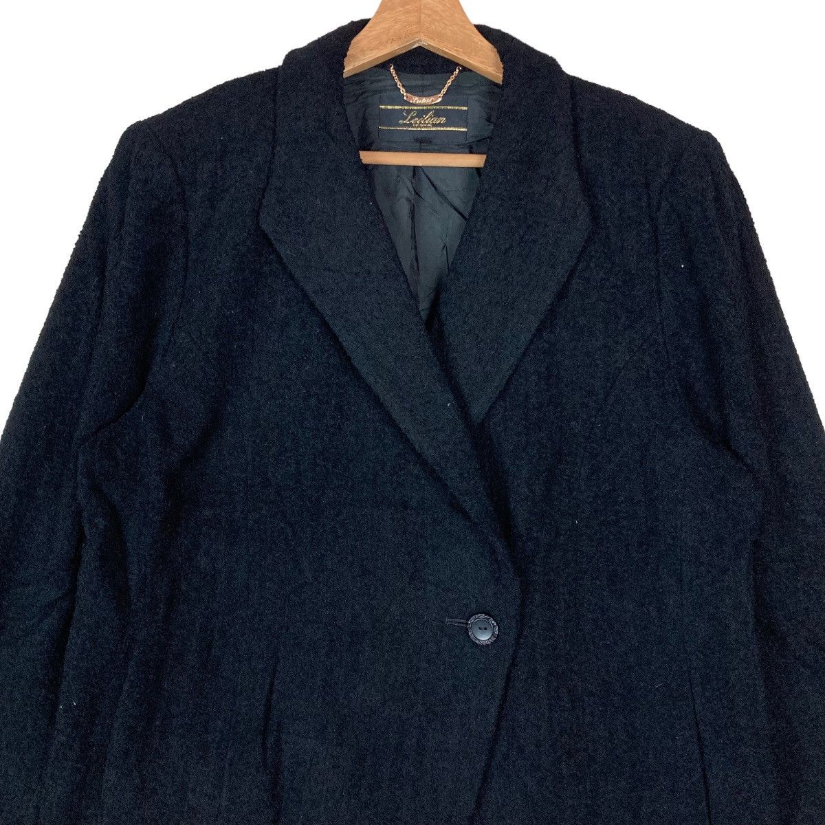 Vintage Leilian Luxury Fashion House Double Breasted Coat Jacket Size M / US 6-8 / IT 42-44 - 2 Thumbnail