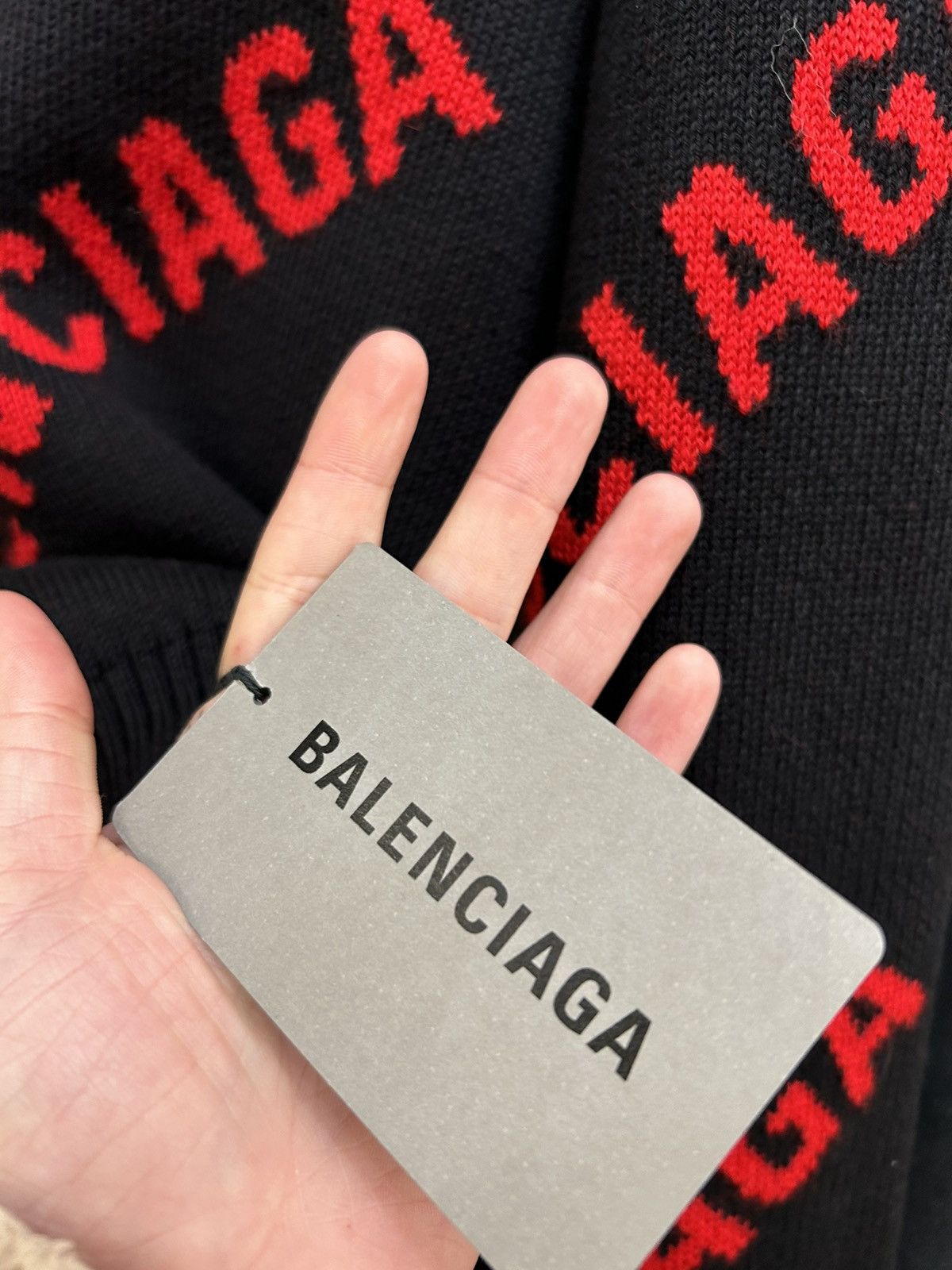 Balenciaga Logo Sweater