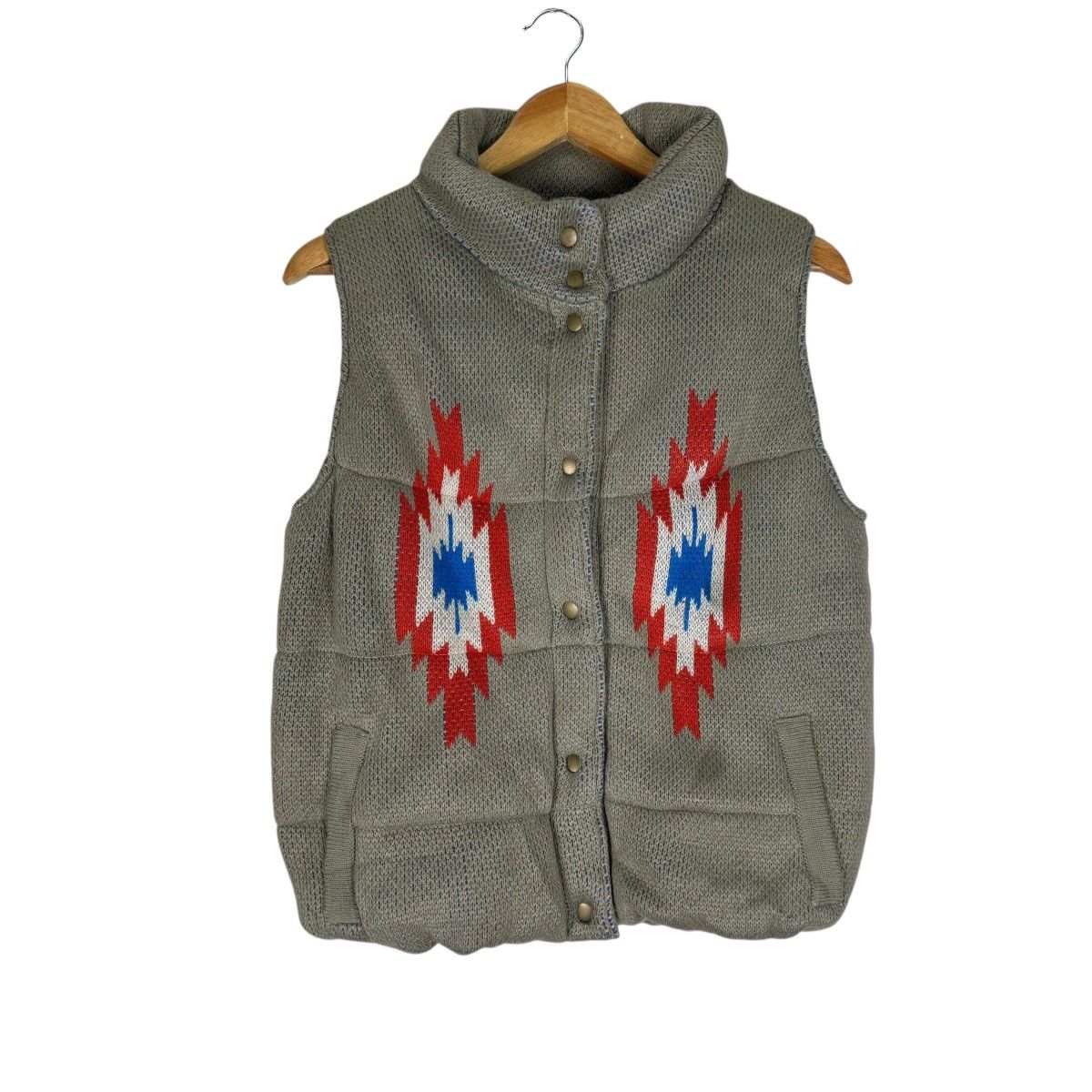 Native ❄️RODEO CROWN NAVAJO CHIMAYO VEST Size US S / EU 44-46 / 1 - 2 Thumbnail