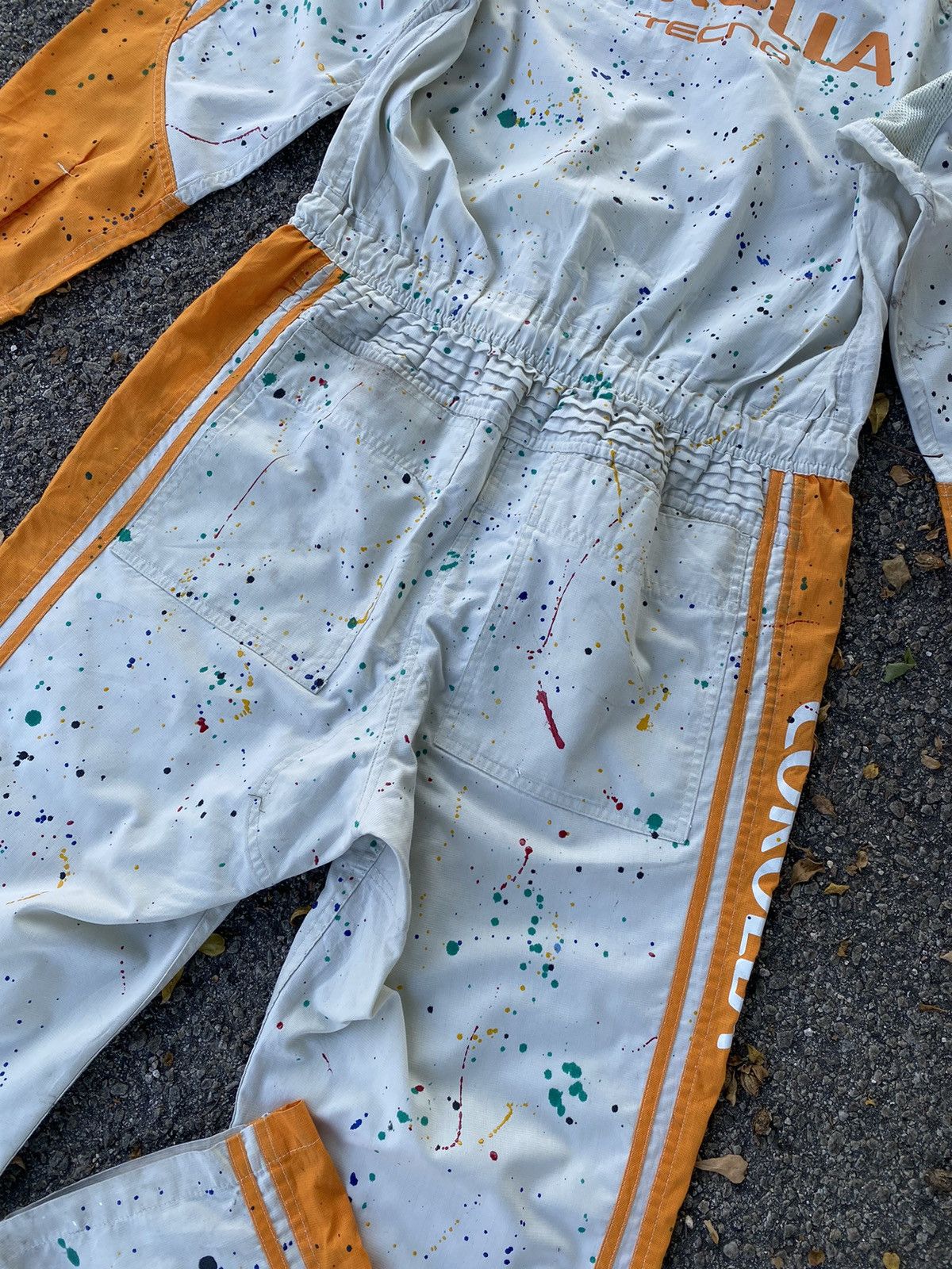 Vintage 🔥 Distressed 🔥 Vintage Toyota Corolla Tecno Jumpsuit Size US 36 / EU 52 - 10 Thumbnail