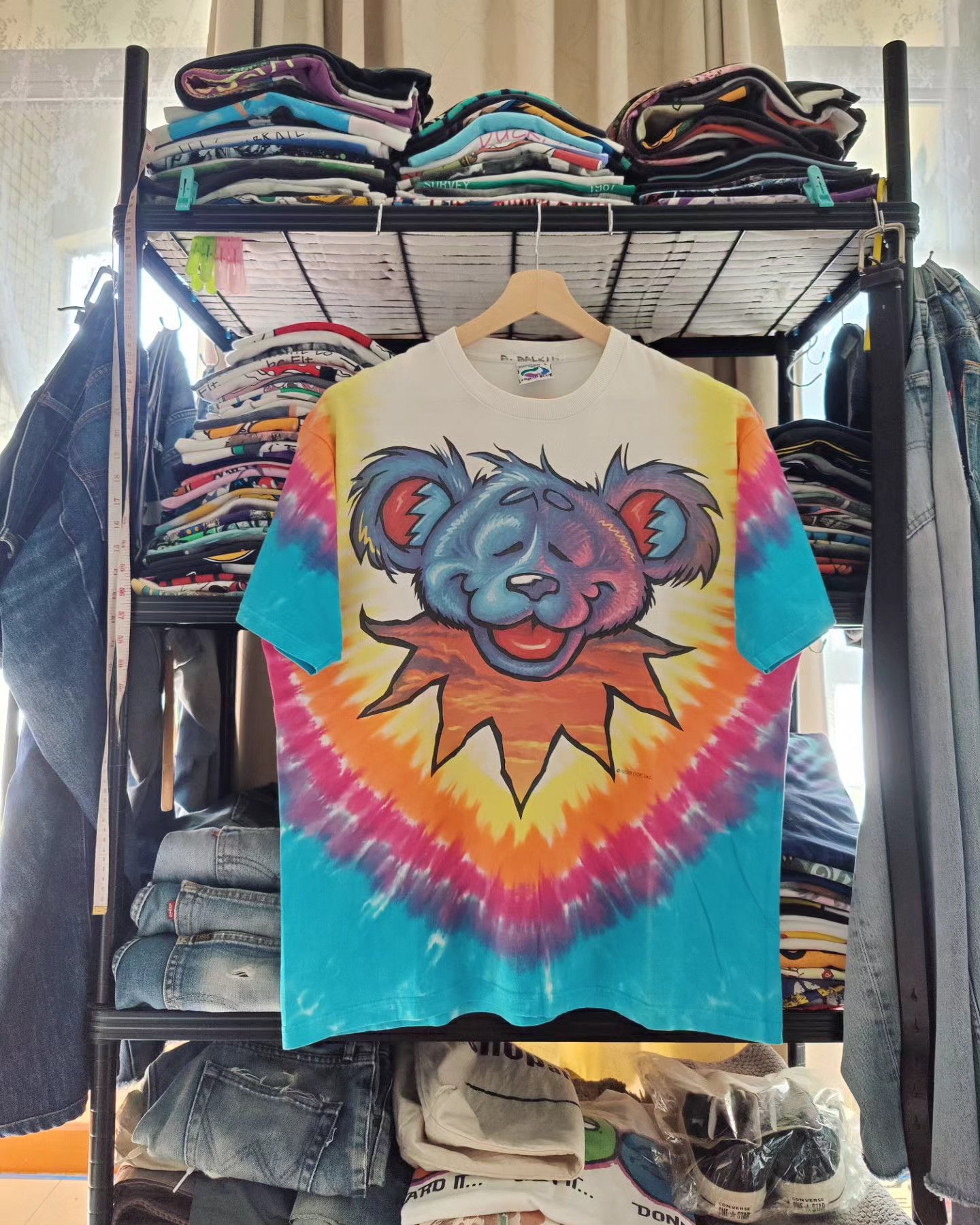Band Tees vintage 90s Tie-dye Grateful Dead 1999 Size US L / EU 52-54 / 3 - 3 Thumbnail