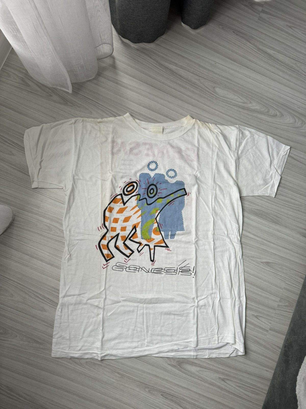 Band Tees × Vintage Vintage Genesis Invisible Touch Tour 1987 Tee Concert Merch Size US L / EU 52-54 / 3 - 1 Thumbnail