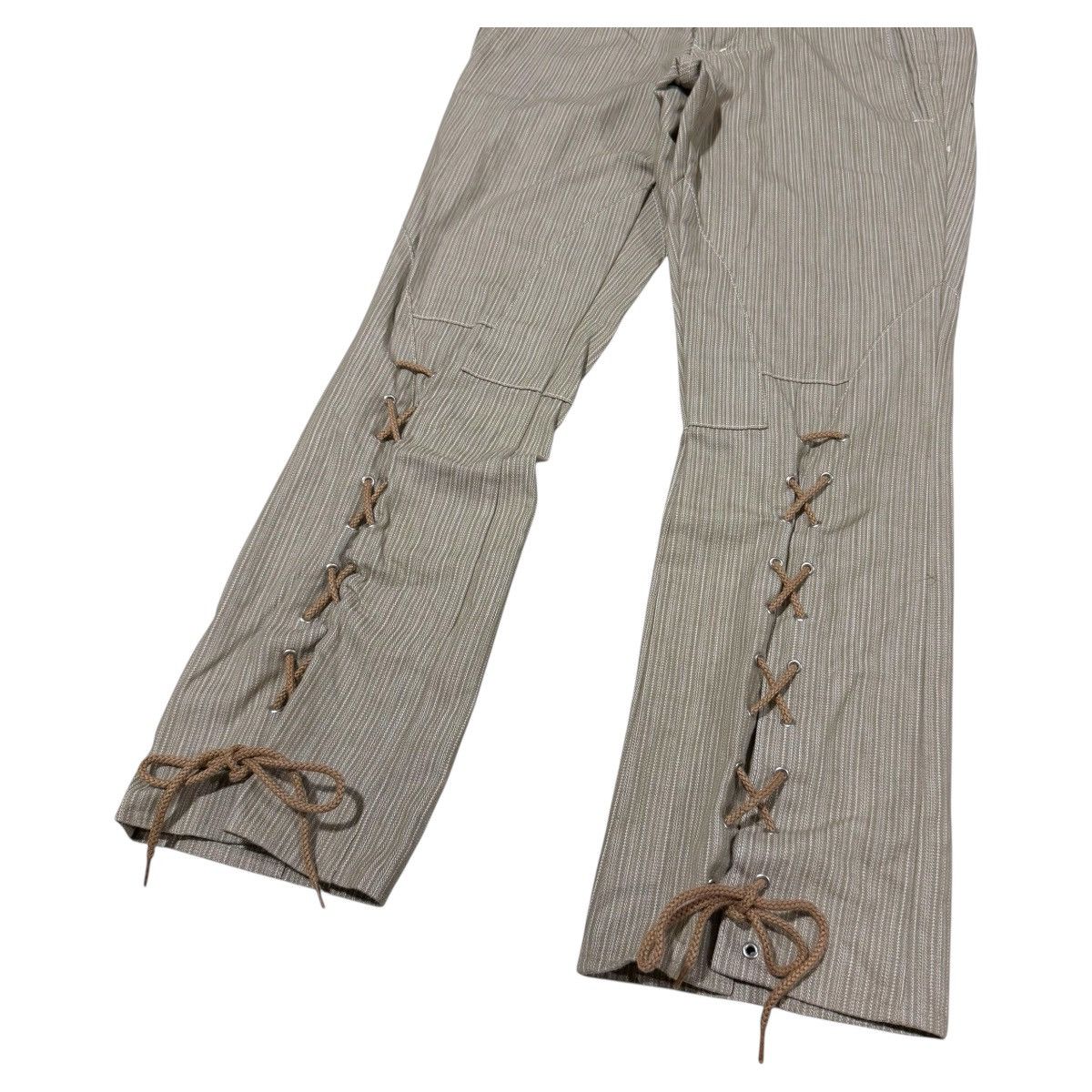 Tornado Mart RARE Tornado Mart Laceup Boots cut Pants Size US 30 / EU 46 - 3 Thumbnail