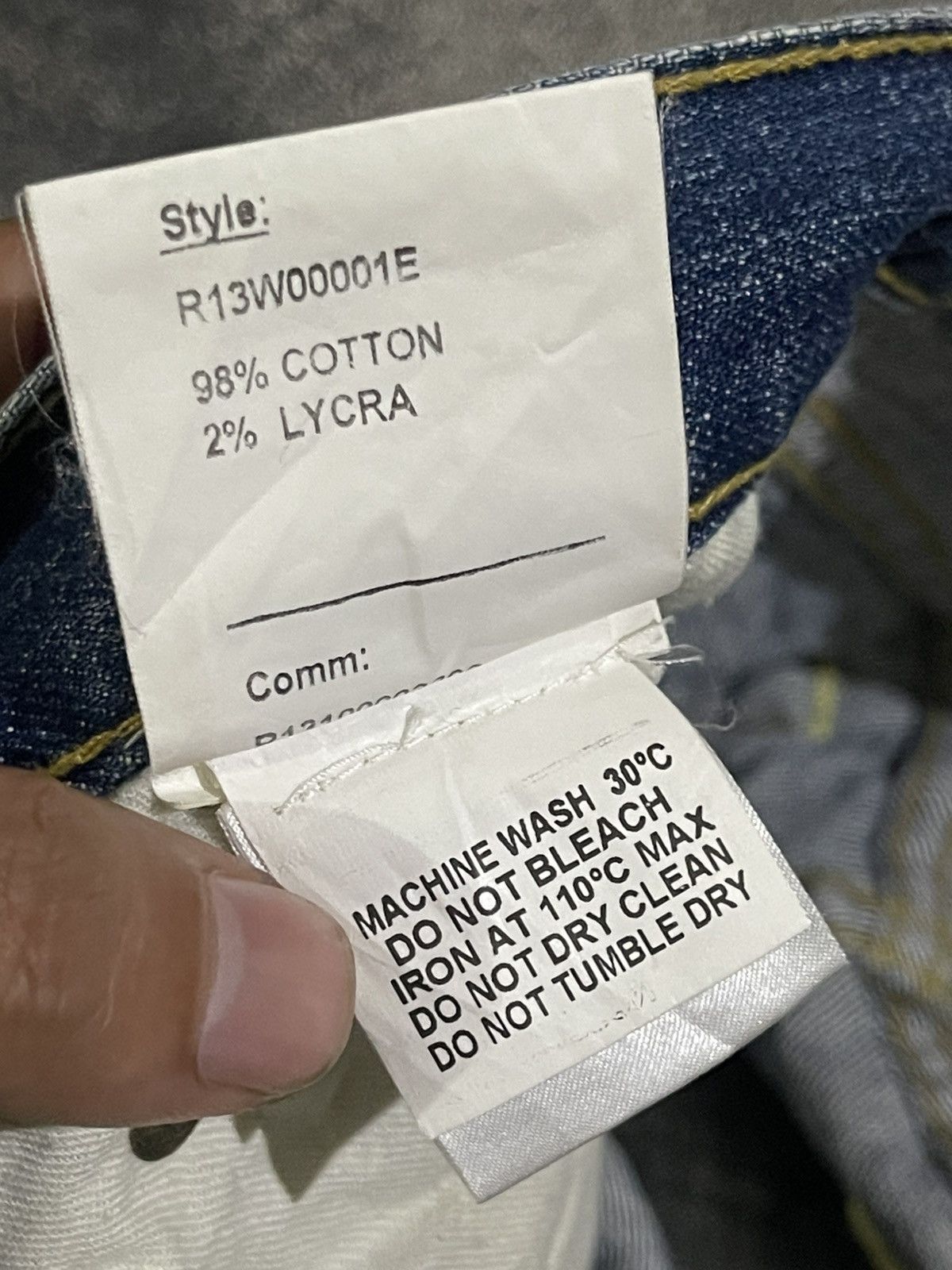 R13 R13 Boyfriend Jeans Size 29" - 12 Thumbnail