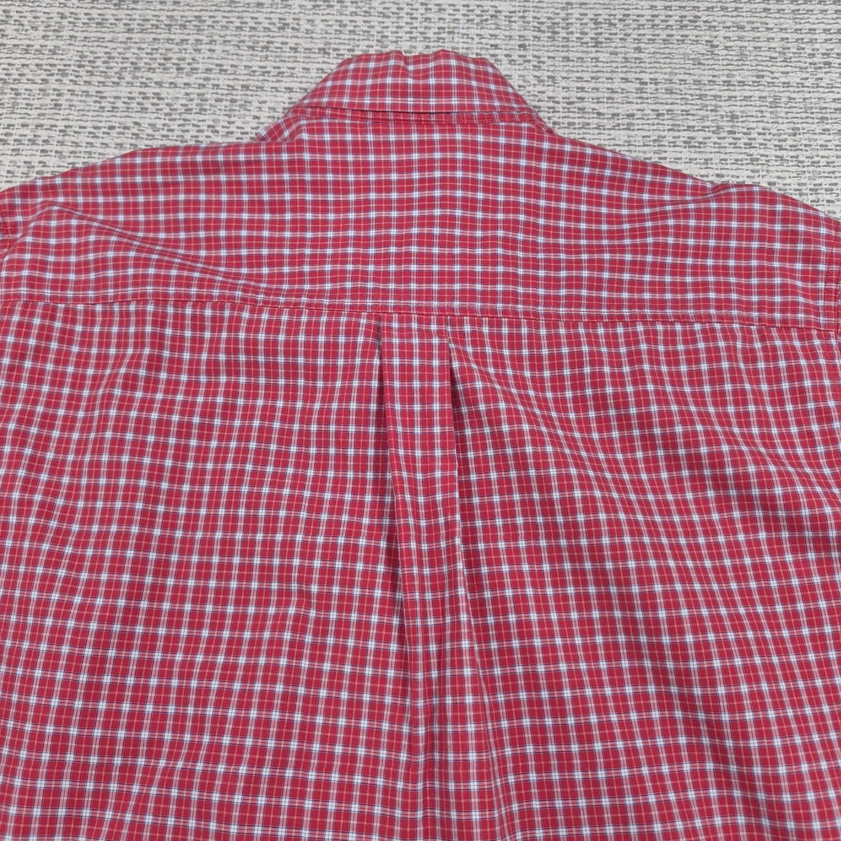 Vintage Cinch Shirt Mens Medium Red Plaid Long Sleeve Button-Up Western Casual Cowboy Shirt Size US M / EU 48-50 / 2 - 7 Thumbnail