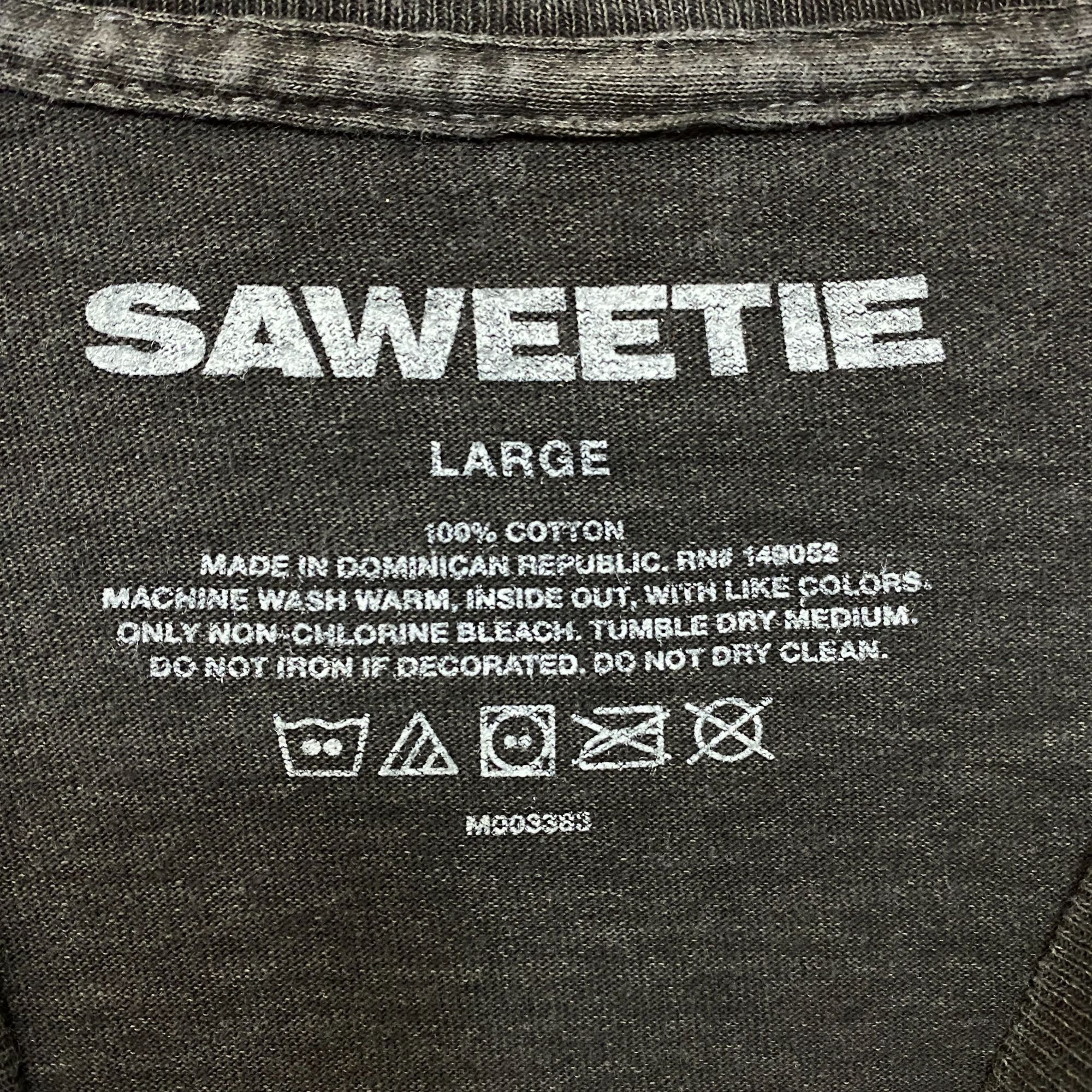 Rap Tees Saweetie Icy Girls Dit It Better Mineral Wash T-Shirt Large Size US L / EU 52-54 / 3 - 4 Thumbnail