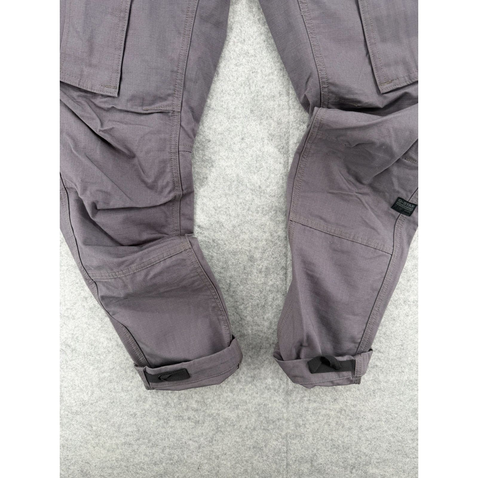 G-Star NWT G-Star RAW Rabbit Rovic Zip 3D Tapered Gray Cargo Pants Size US 30 / EU 46 - 7 Thumbnail