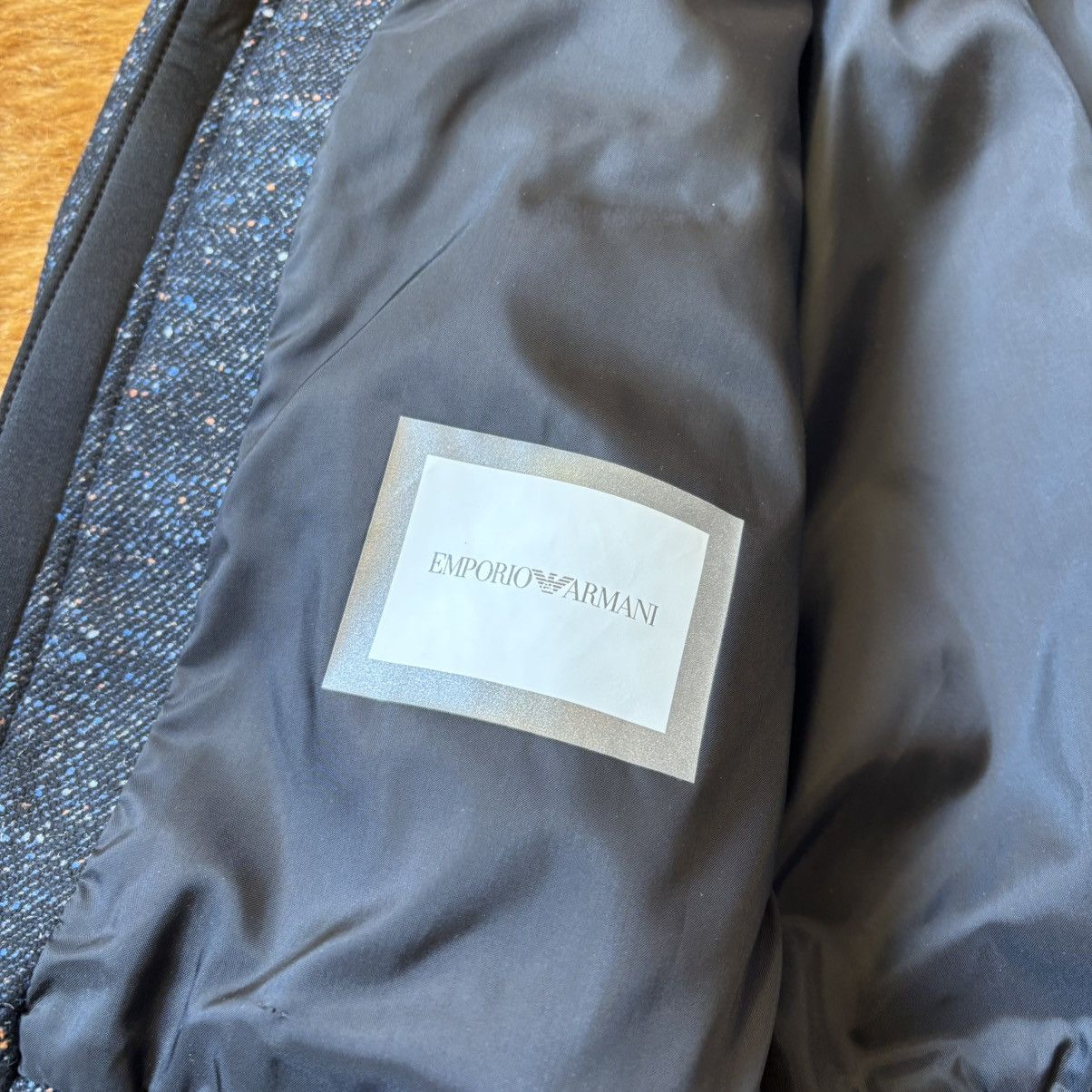 Emporio Armani 🖤 Emporio Armani Fabric Bomber Jacket – Size 48 Size US M / EU 48-50 / 2 - 6 Thumbnail