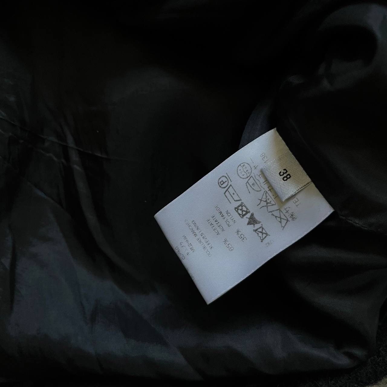 Givenchy Rare Givenchy Collar Wool-Mohair Coat (Rick Owens Style) Size S / US 4 / IT 40 - 8 Thumbnail