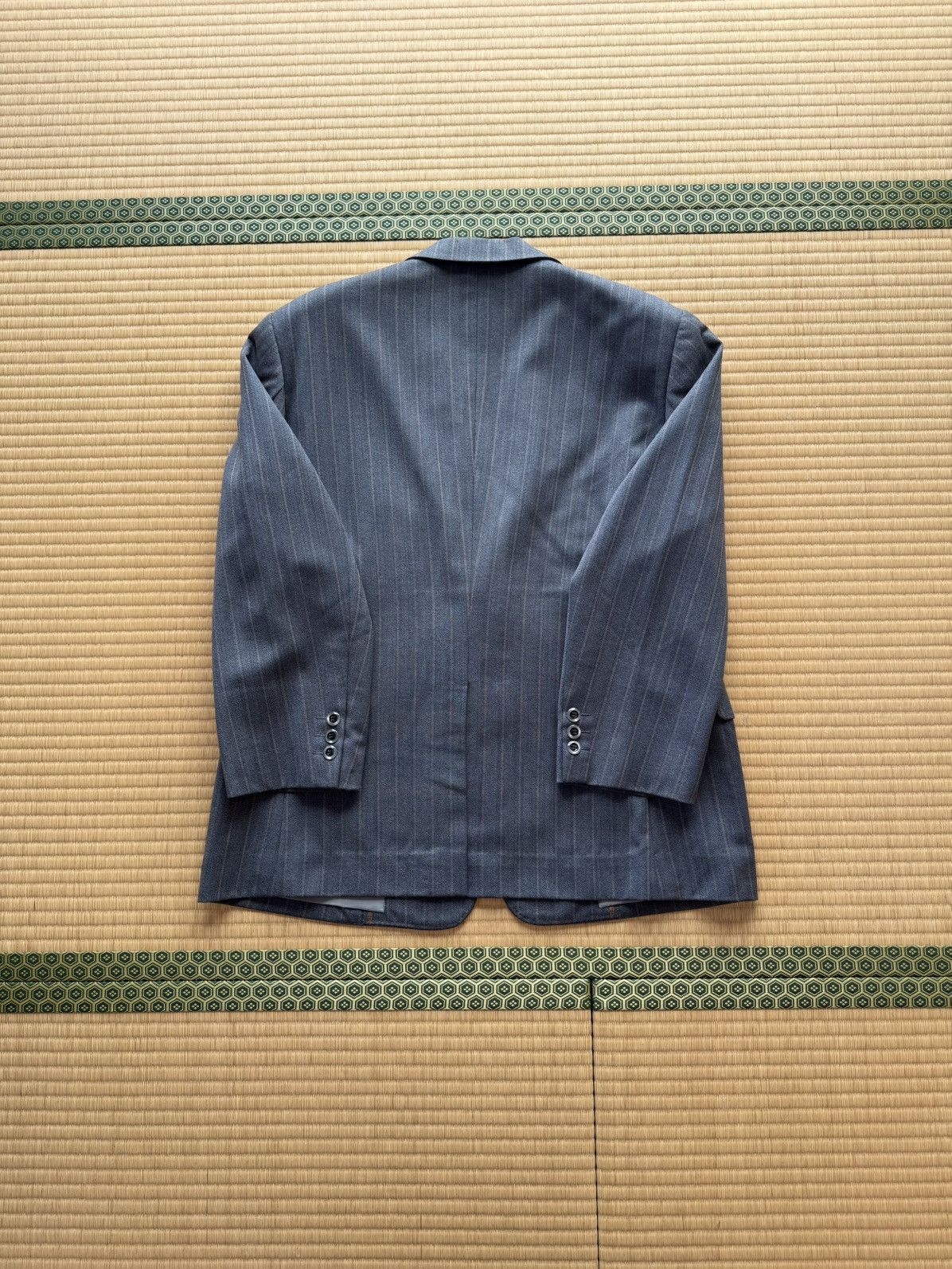 Other Mossy Blue New Wool Japanese Vintage Suit Set Size 40R - 11 Thumbnail