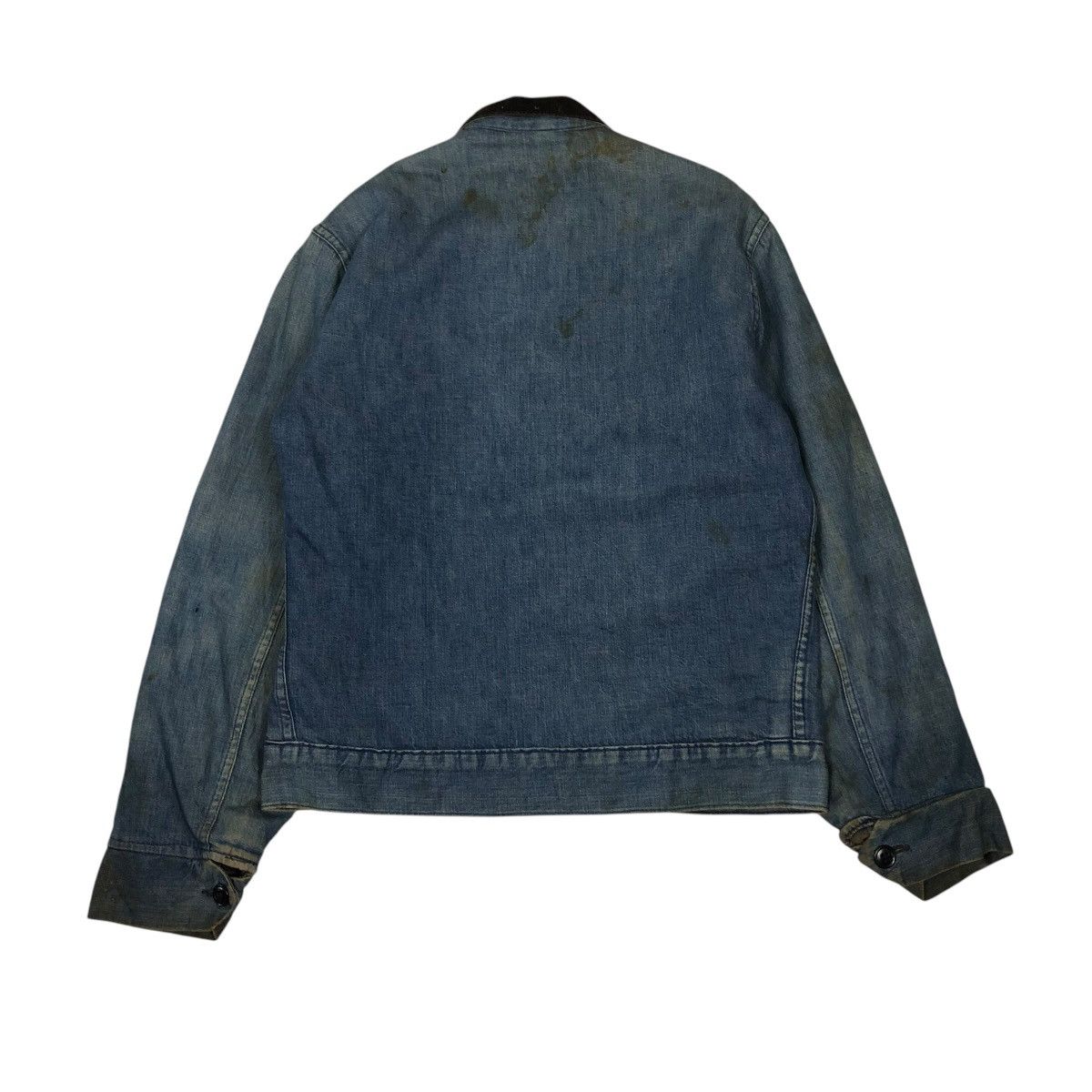 Vintage 🔥VINTAGE 50’s DENIM JACKET DEE CEE USA MADE BLANKET TALON Size US M / EU 48-50 / 2 - 2 Thumbnail