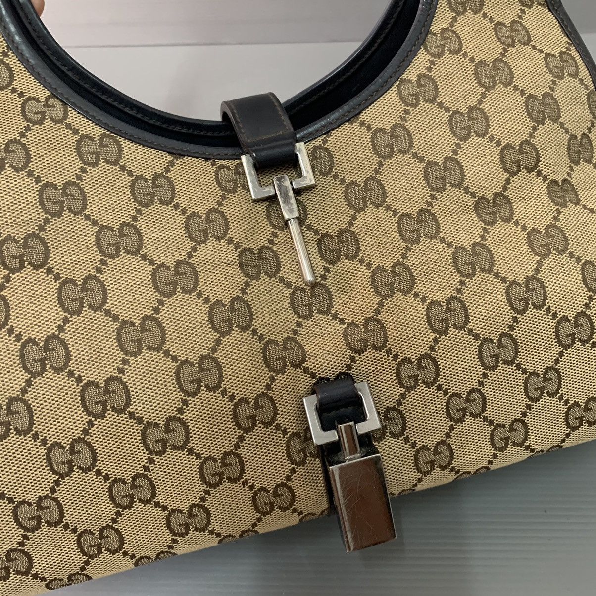 Gucci Gucci Jackie Monogram Hobo Bag Size ONE SIZE - 5 Thumbnail