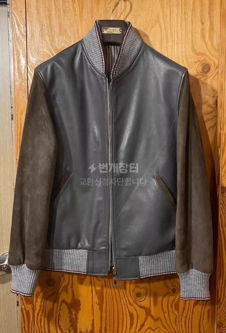 Thom Browne Thom Browne A leather jacket Size US M / EU 48-50 / 2 - 1 Thumbnail