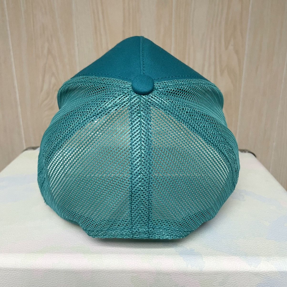Bass Pro Shops Bass Pro Shops Fishing Trucker Hat Mesh Cap SnapBack - Teal Size ONE SIZE - 5 Thumbnail