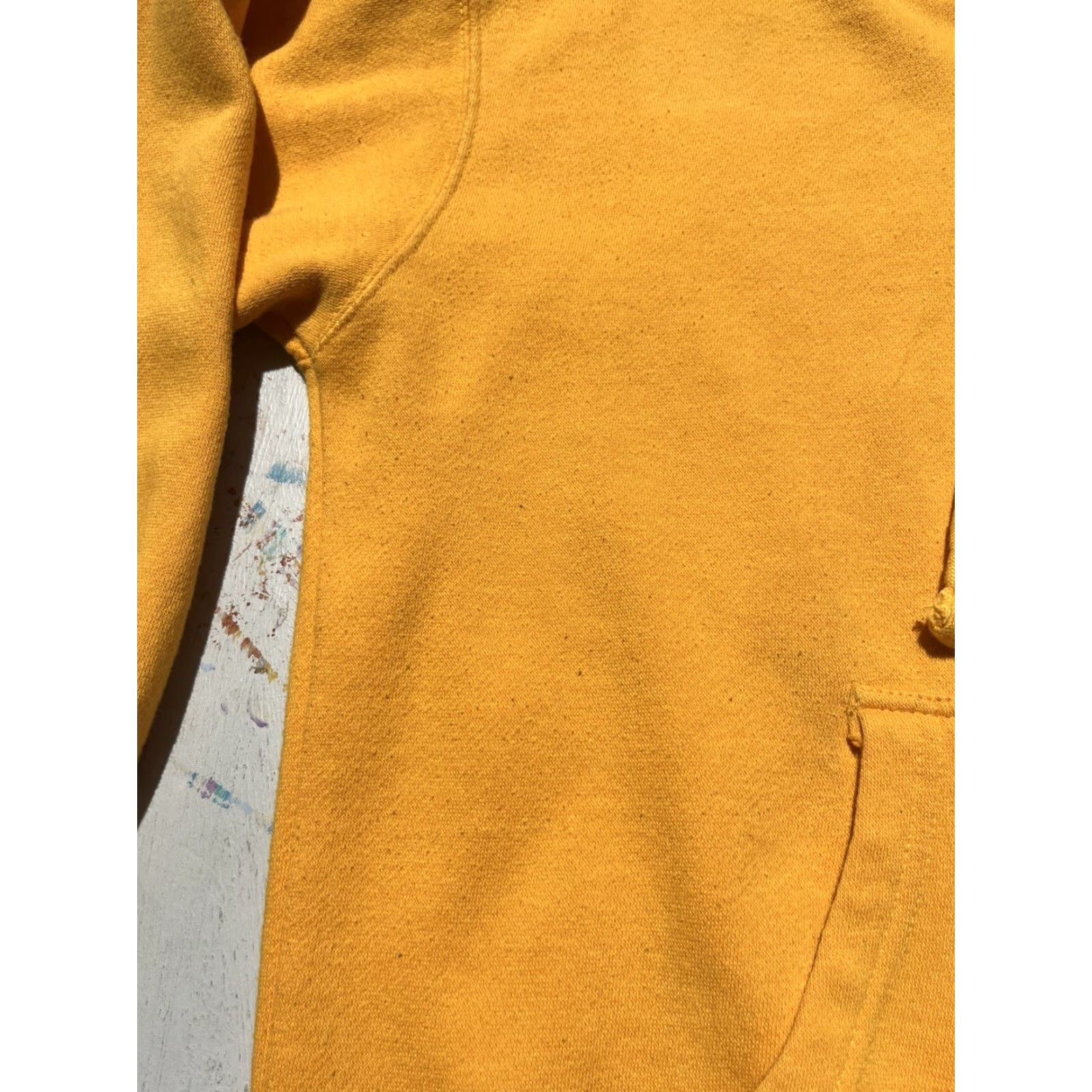 Vintage Otto Hoodie Main Zip Slappy's Garage Yellow Skateboard San Diego 90s City Retro Half Pipe Mens L(Adult) Shirt? Size US L / EU 52-54 / 3 - 6 Thumbnail