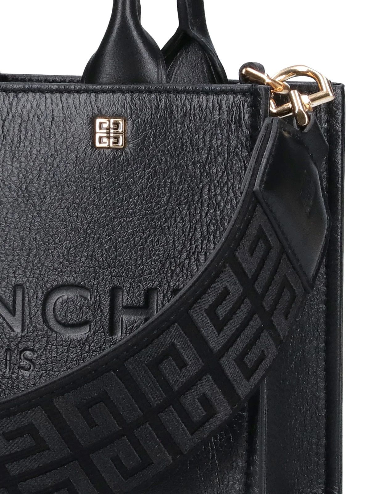 Givenchy o1w1db10525 Size: OS/G-Tote Medium Bag in Black Size ONE SIZE - 4 Thumbnail