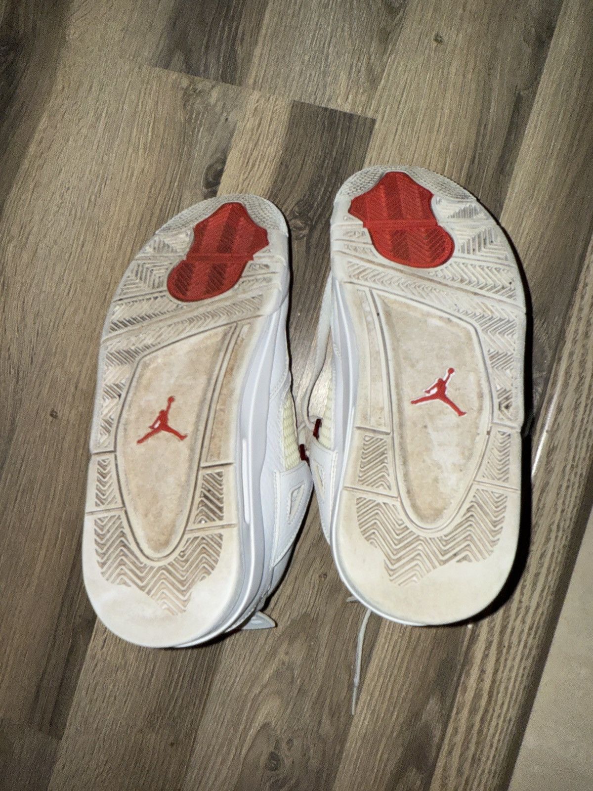 Nike Jordan Metallic Red Fours Size US 8 / IT 38 - 5 Thumbnail