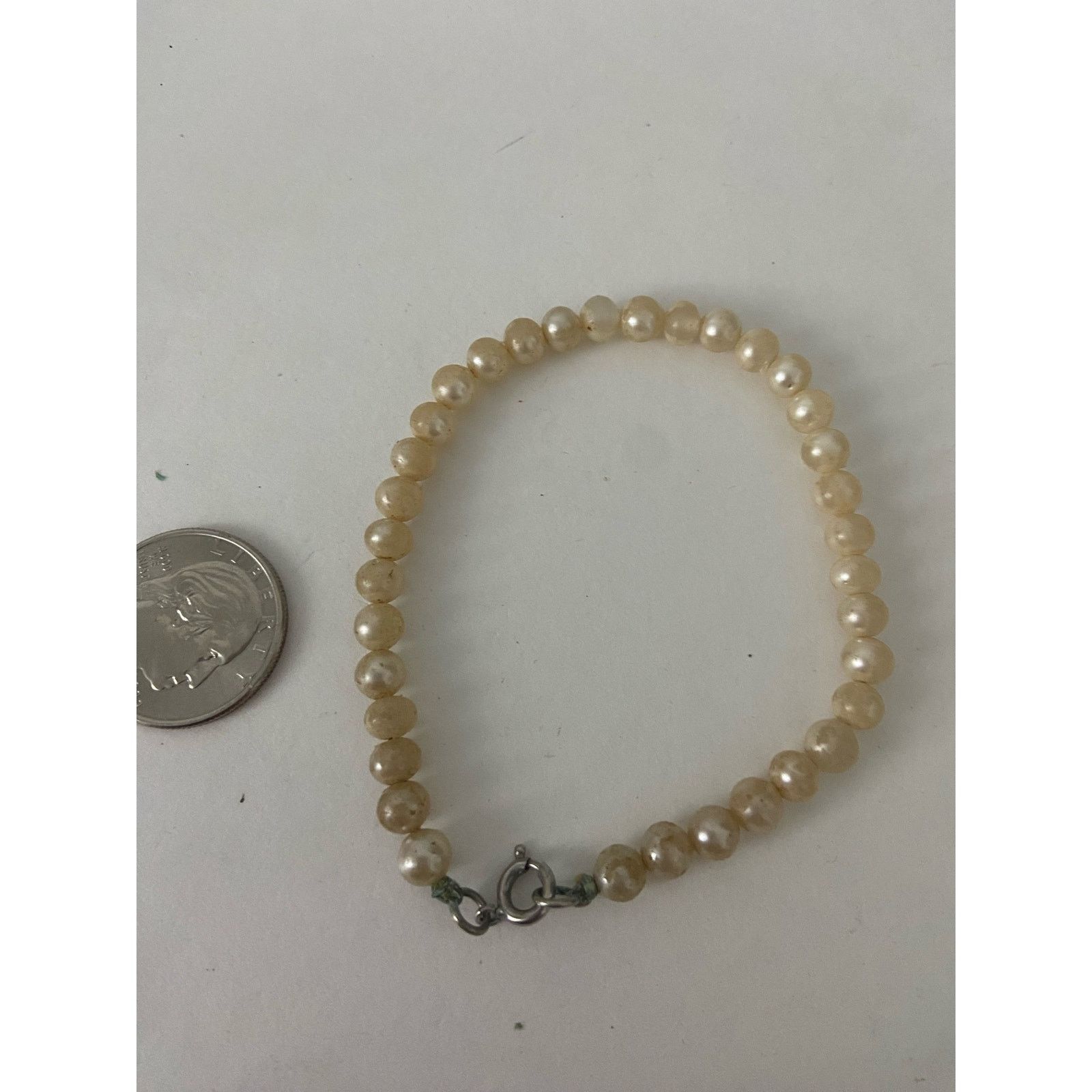 Vintage Vintage faux pearl bracelet Size ONE SIZE - 4 Thumbnail