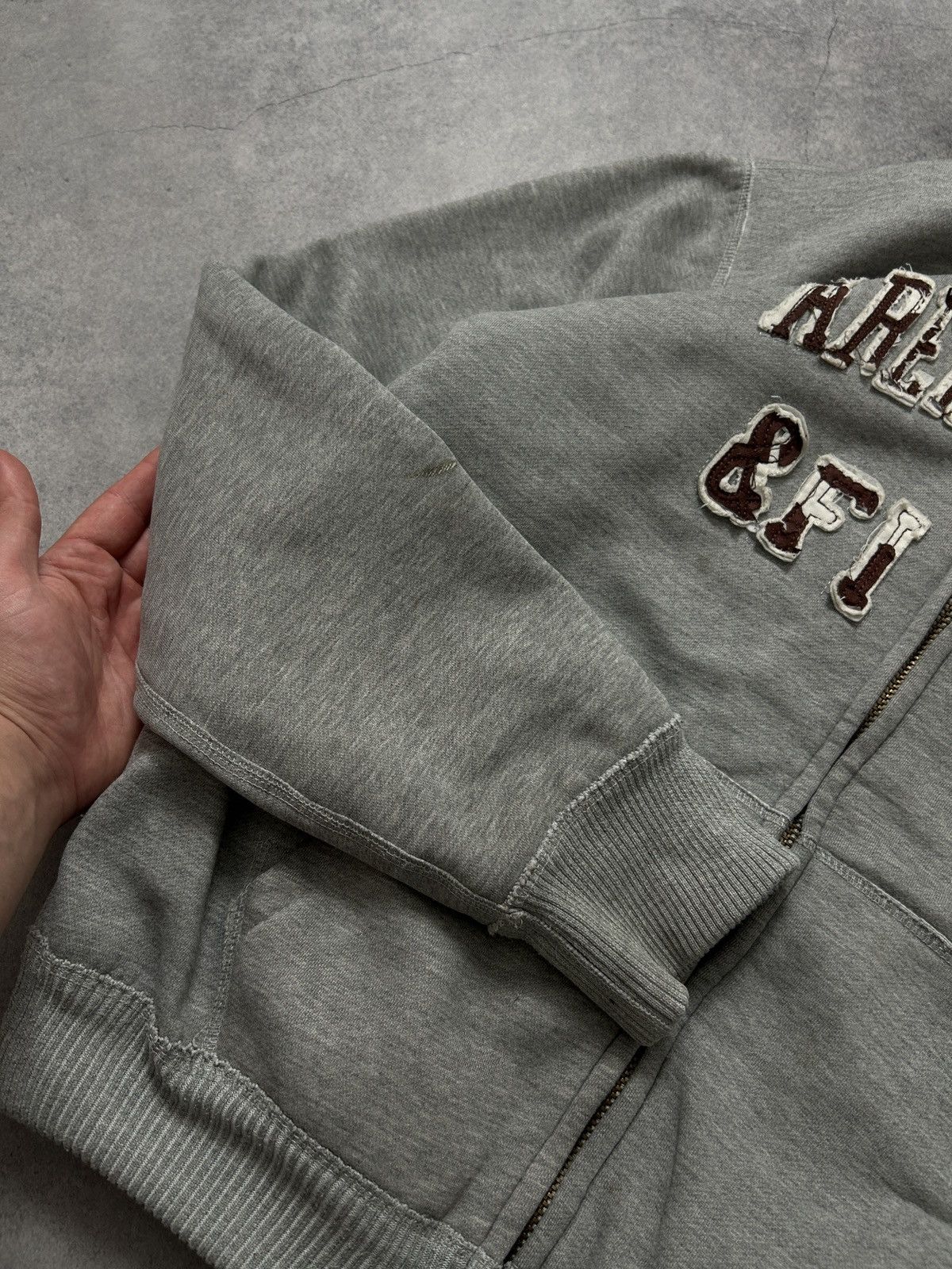 If Six Was Nine Abercrombie & Fitch Fur zip-hoodies y2k Size US L / EU 52-54 / 3 - 6 Thumbnail