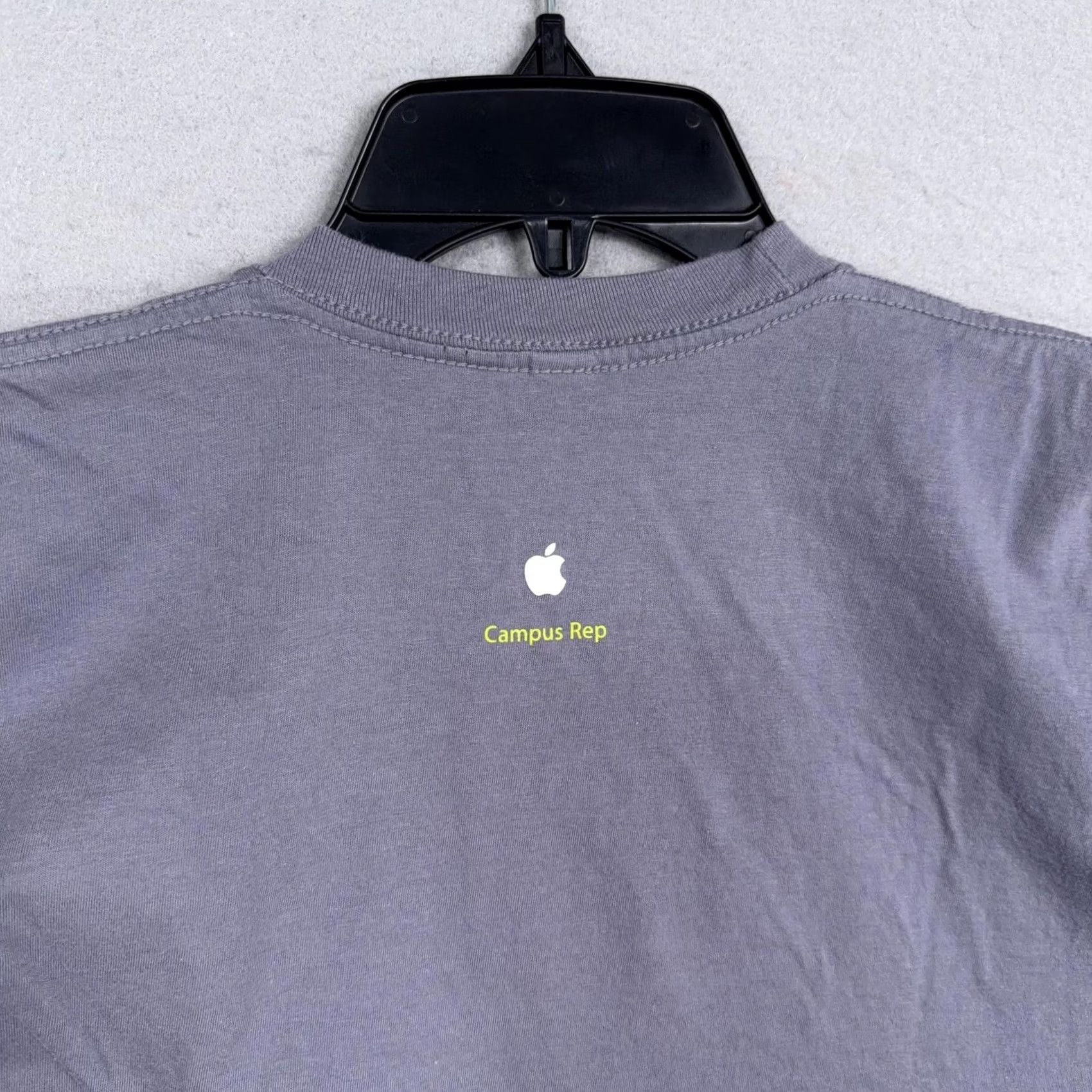American Apparel American Apparel Apple Campus Rep Shirt Mens Small Gray Graphic Tee College Size US S / EU 44-46 / 1 - 6 Thumbnail