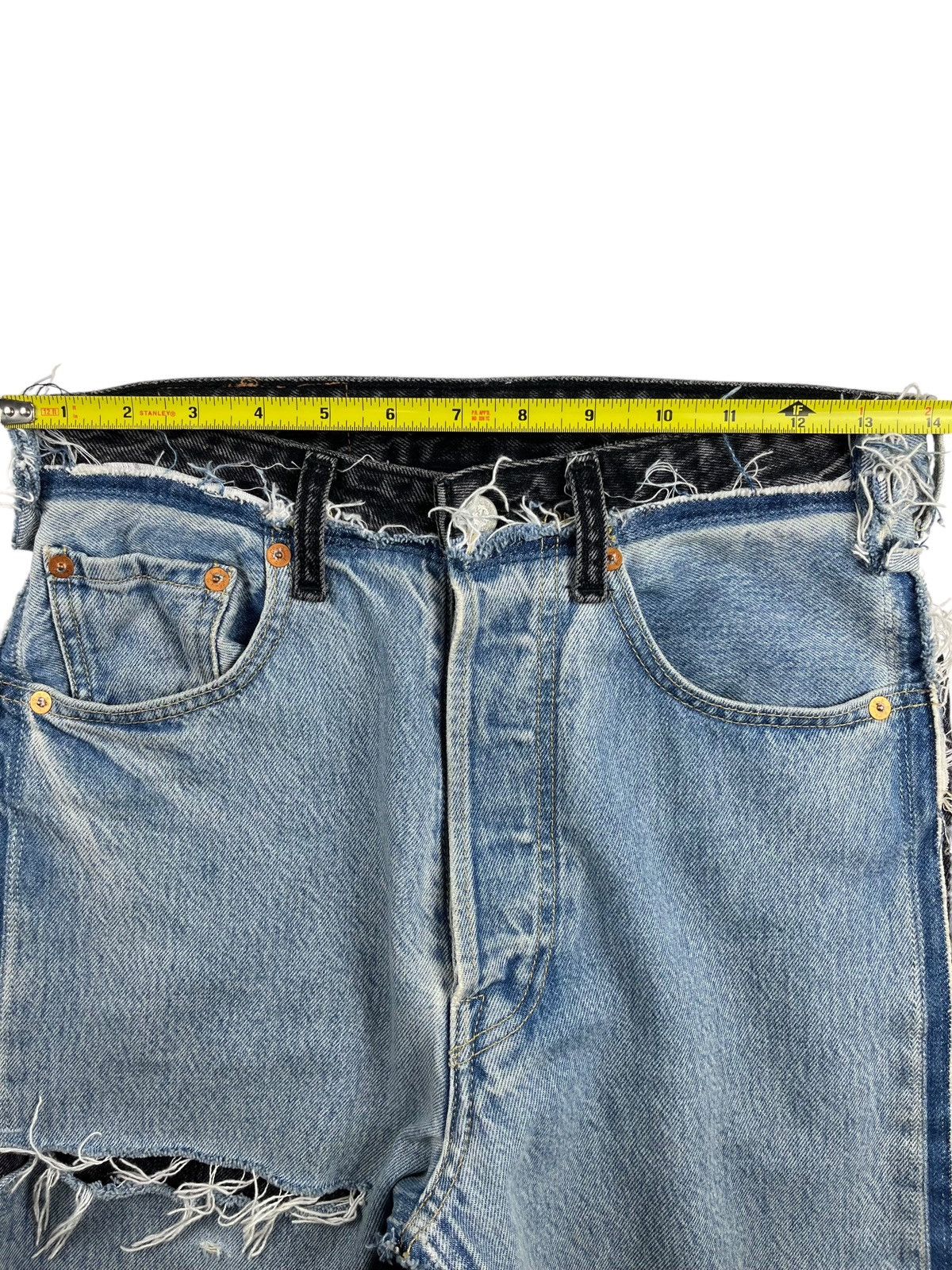 Levi's × Vetements SS19 Vetements Reworked Distressed Levi’s Denim Jeans Size US 28 / EU 44 - 16 Thumbnail