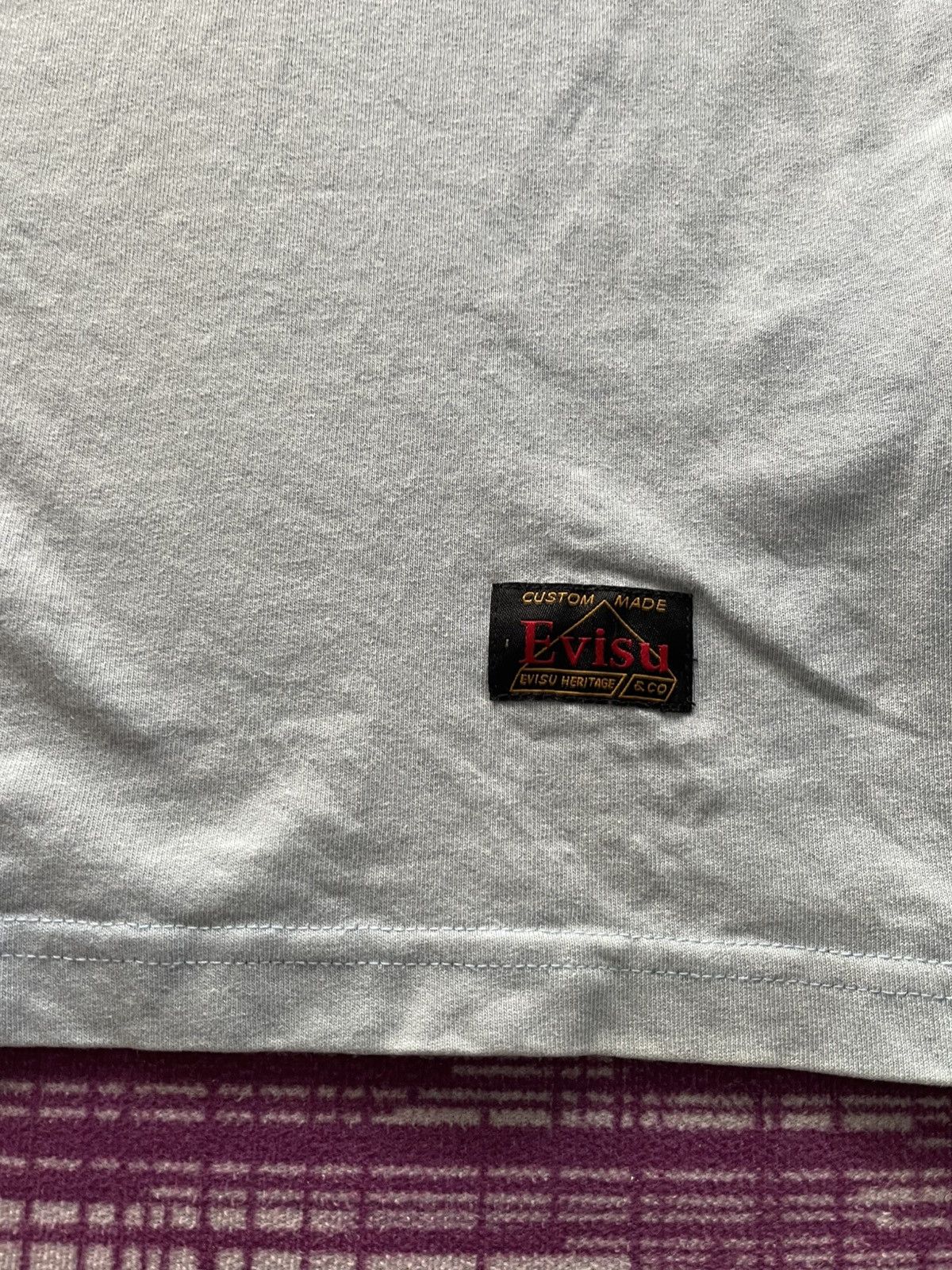 Evisu VINTAGE EMBROIDERED EVISU T-SHIRT VERY RARE Size US M / EU 48-50 / 2 - 6 Thumbnail