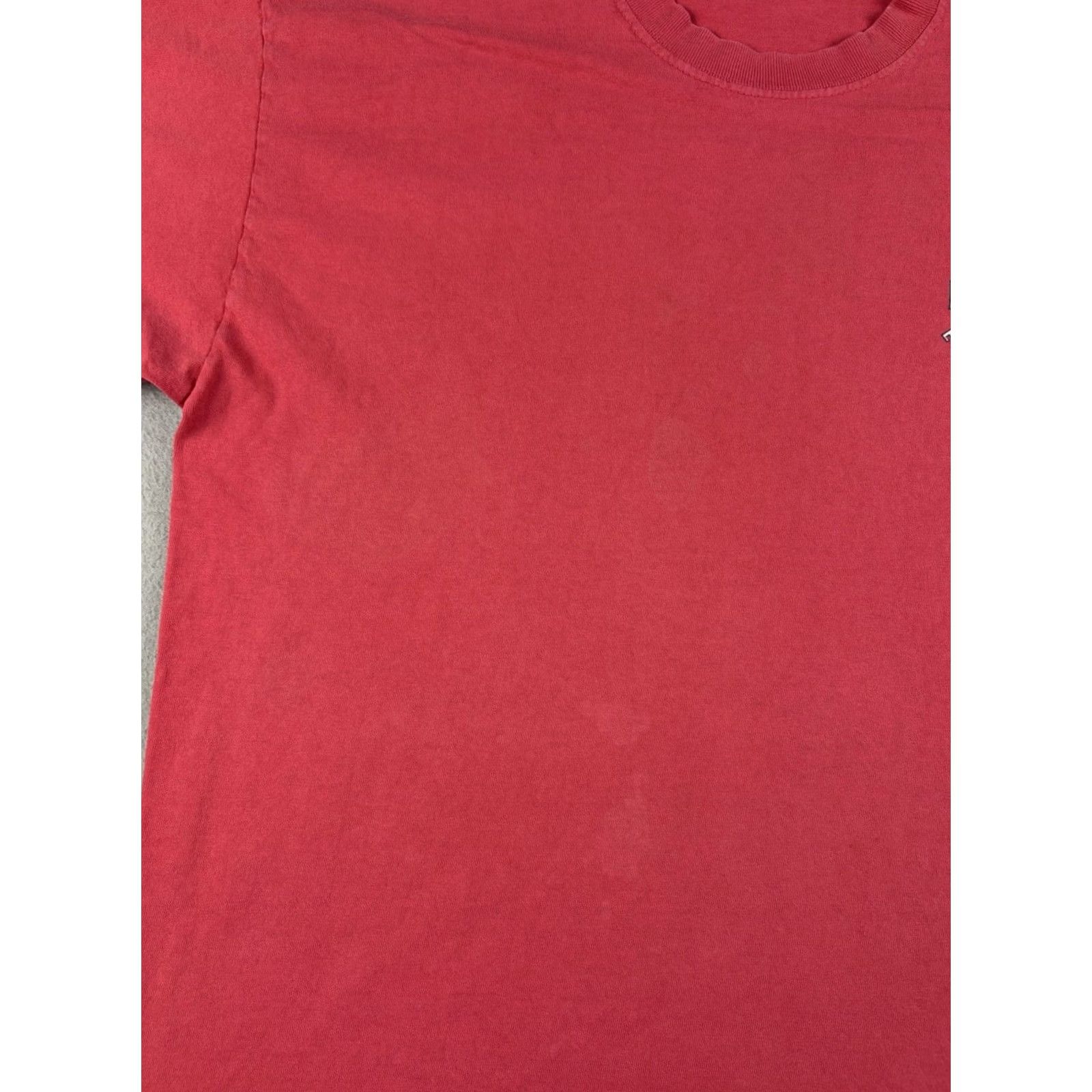 Equipment VINTAGE Bum Equipment Shirt Mens L Pink Adult Size Red Short Sleeve Spellout Size US L / EU 52-54 / 3 - 3 Thumbnail