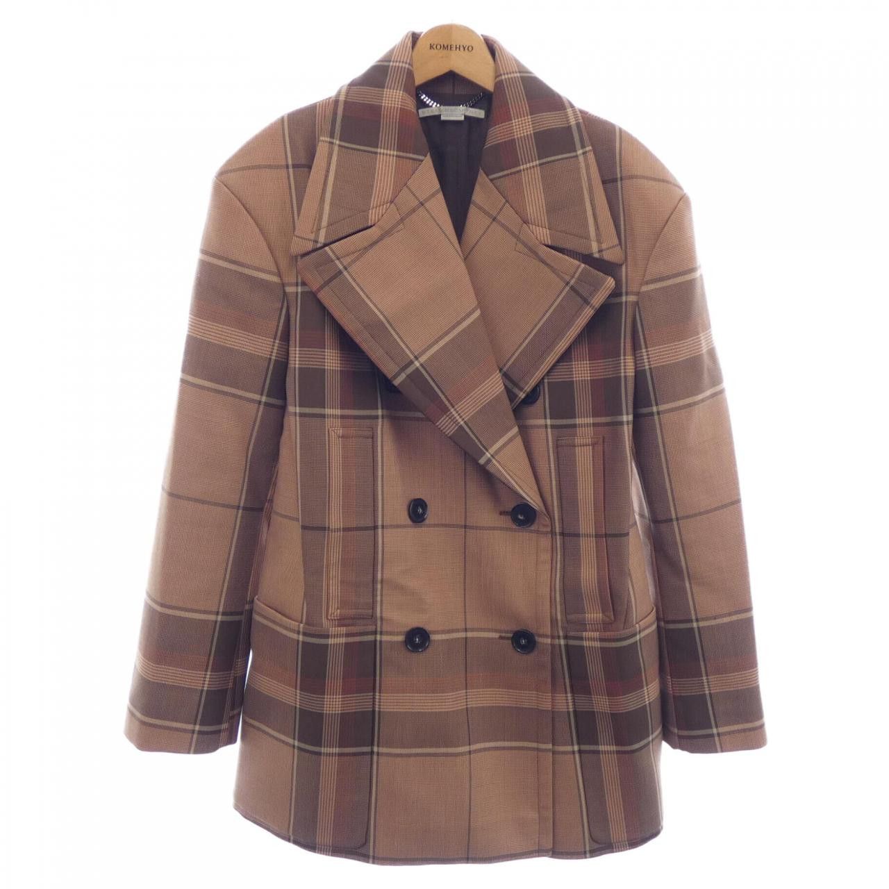 Stella McCartney Stella Mccartney Stella McCartney Wool Coat Textile Outerwear 6600543CQ751 DUTY FREE for USA Size ONE SIZE - 1 Thumbnail
