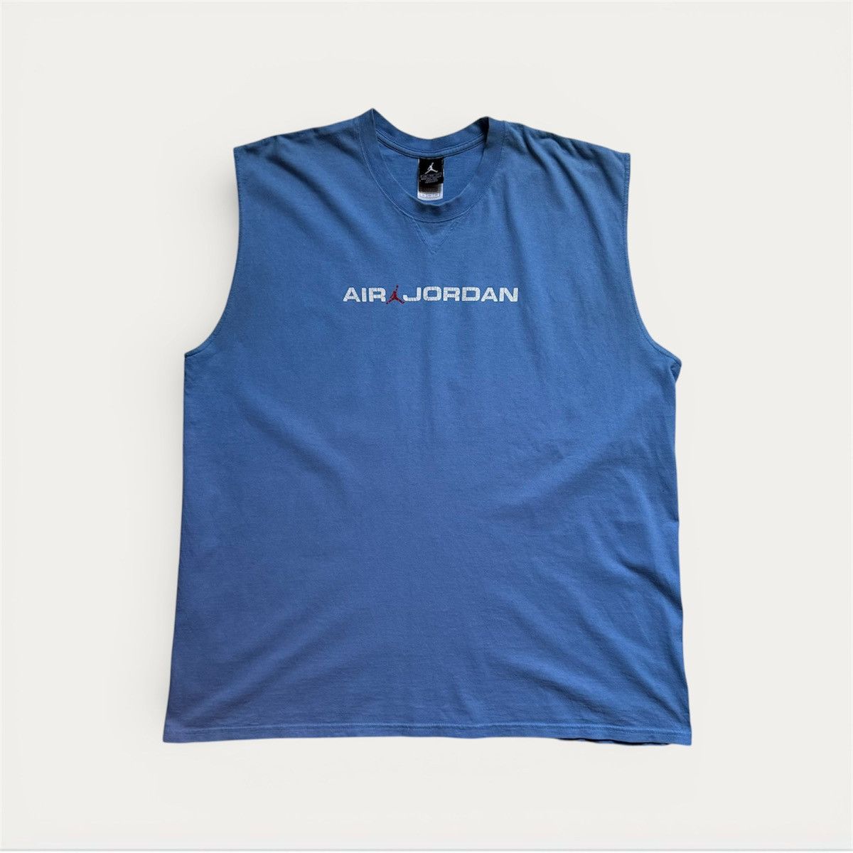 Jordan Brand Vintage Y2K Air Jordan Tank Top Size US XXL / EU 58 / 5 - 1 Thumbnail