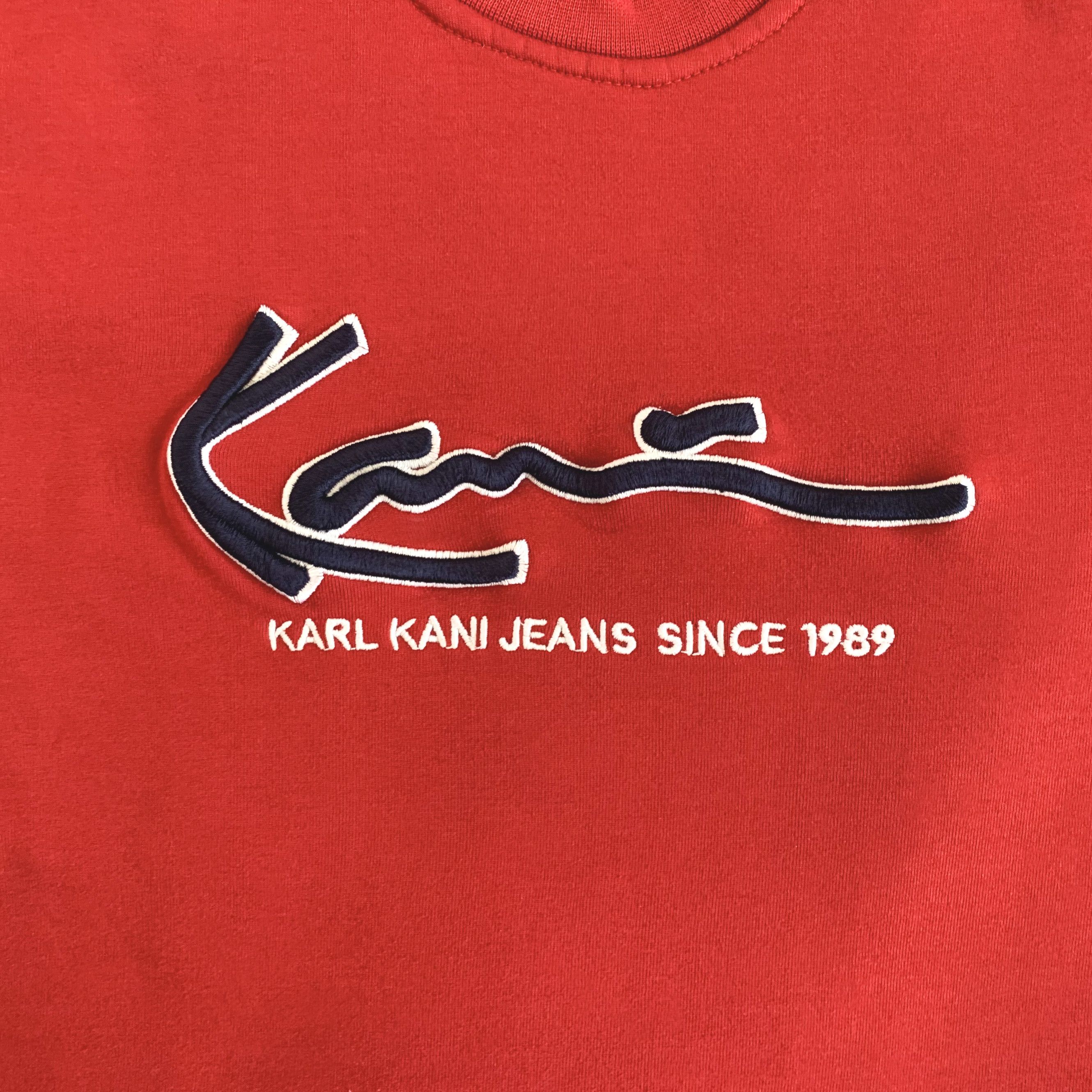 Other Vintage 90s KARL KANI Sweatshirt Crewneck Signature Hip Hop Size US M / EU 48-50 / 2 - 4 Thumbnail