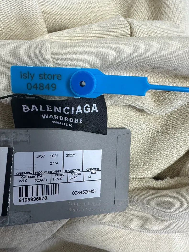Balenciaga Balenciaga Logo Printed Sweatshirt Size US M / EU 48-50 / 2 - 4 Thumbnail
