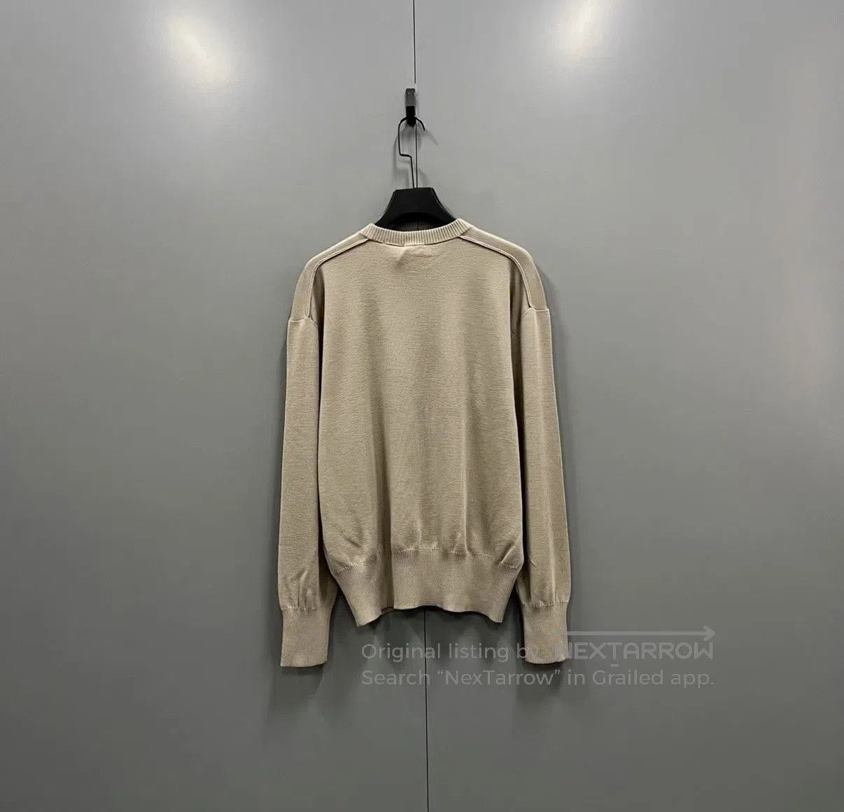 Burberry Beige Long Sleeve Knit Sweater. Size US L / EU 52-54 / 3 - 2 Thumbnail